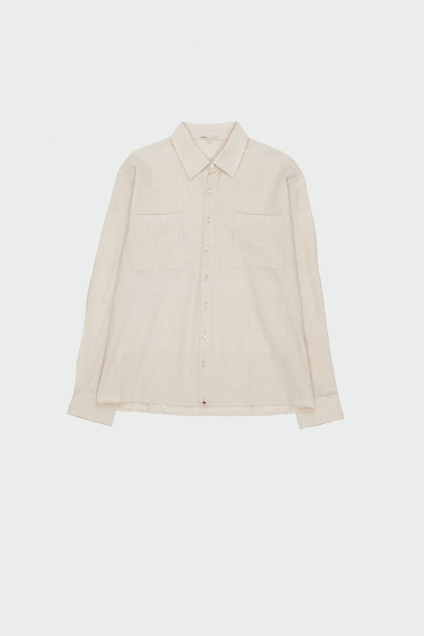 UNDYED ORGANIC COTTON SHIRT