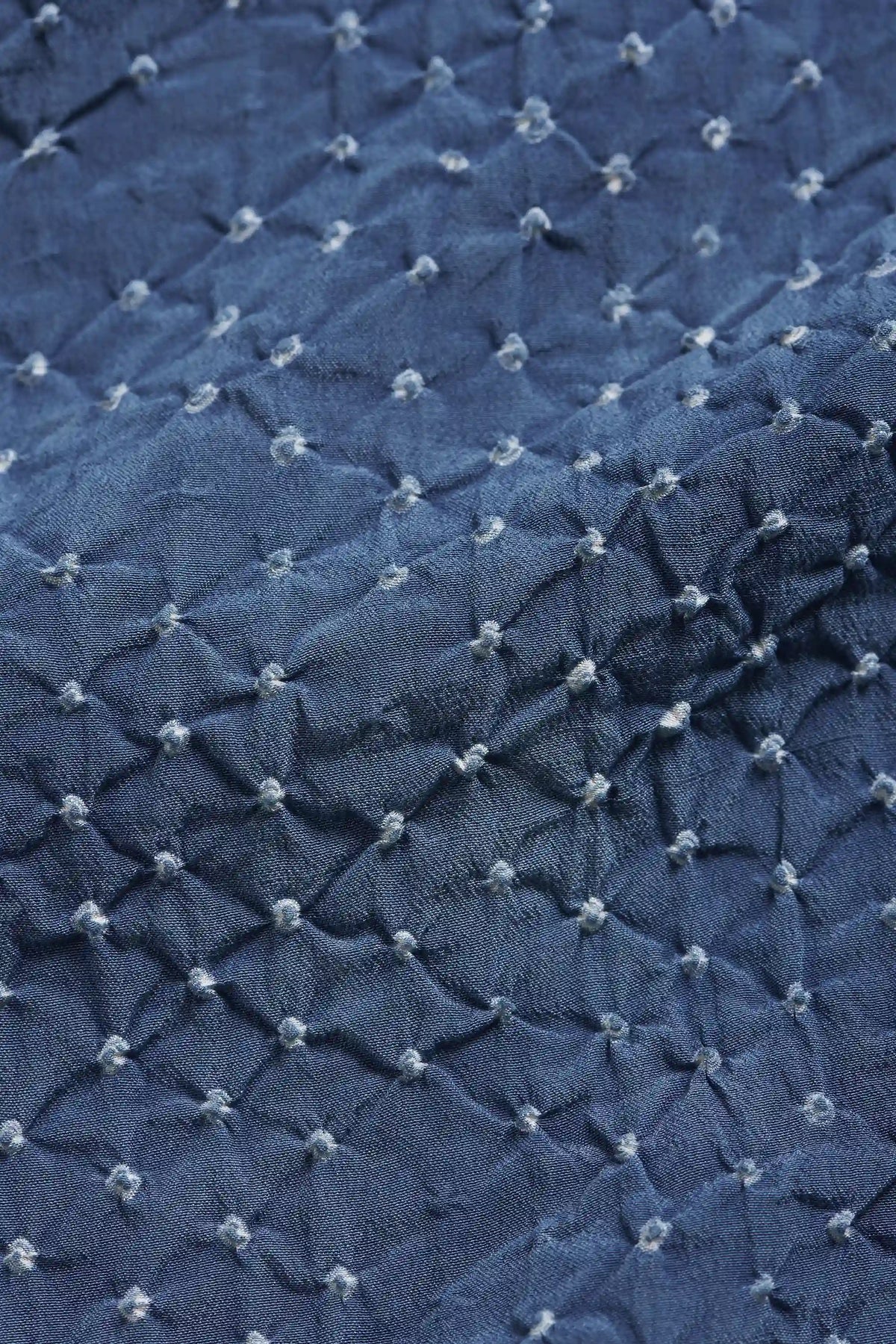 Medium Indigo Crepe Silk Dress