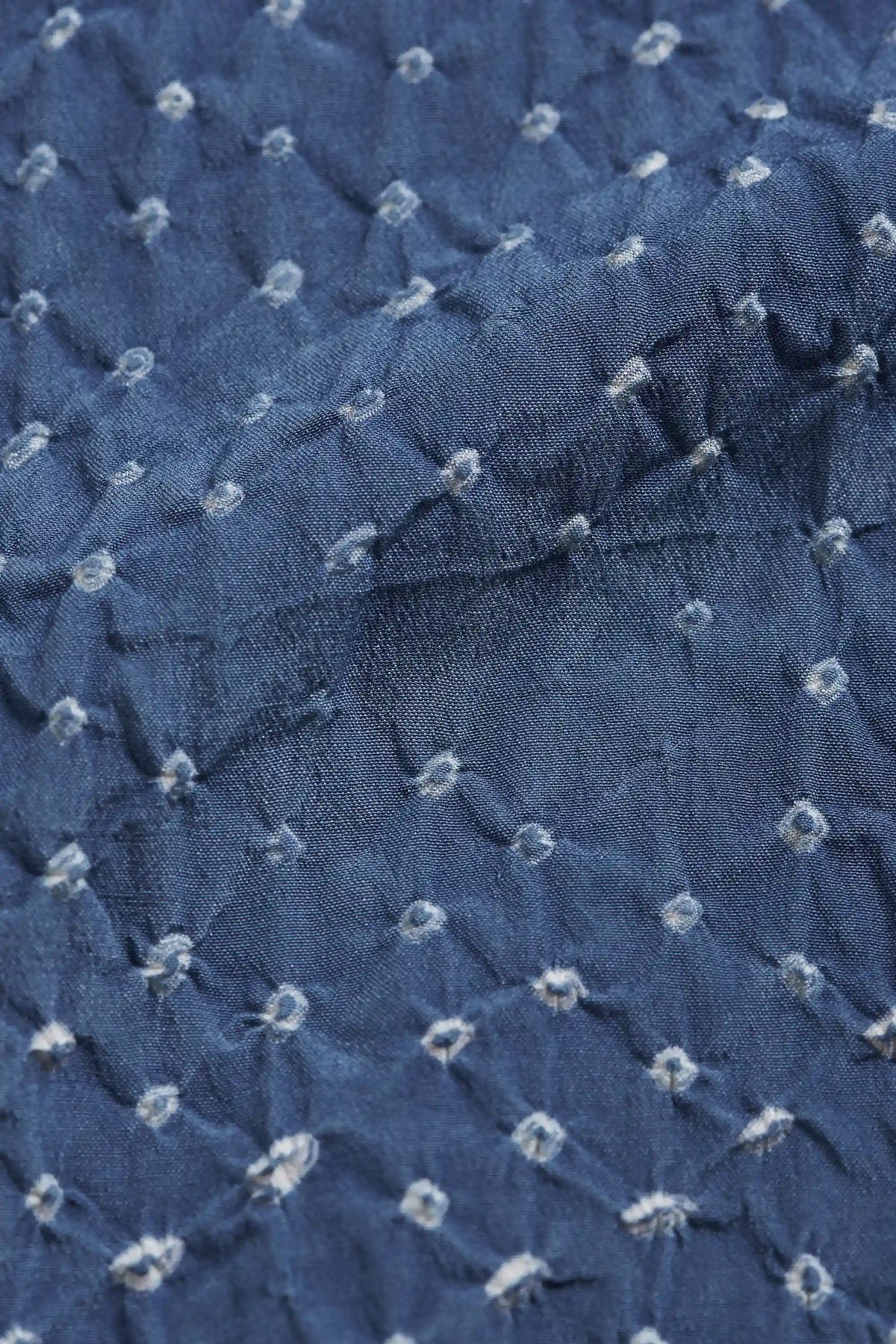 Medium Indigo Crepe Silk Dress