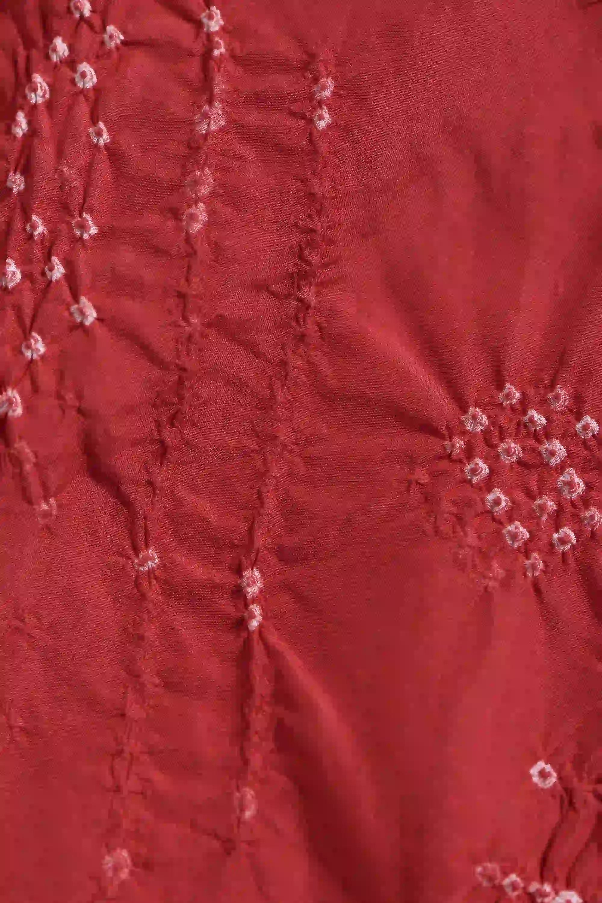 Red Bandhani Pant