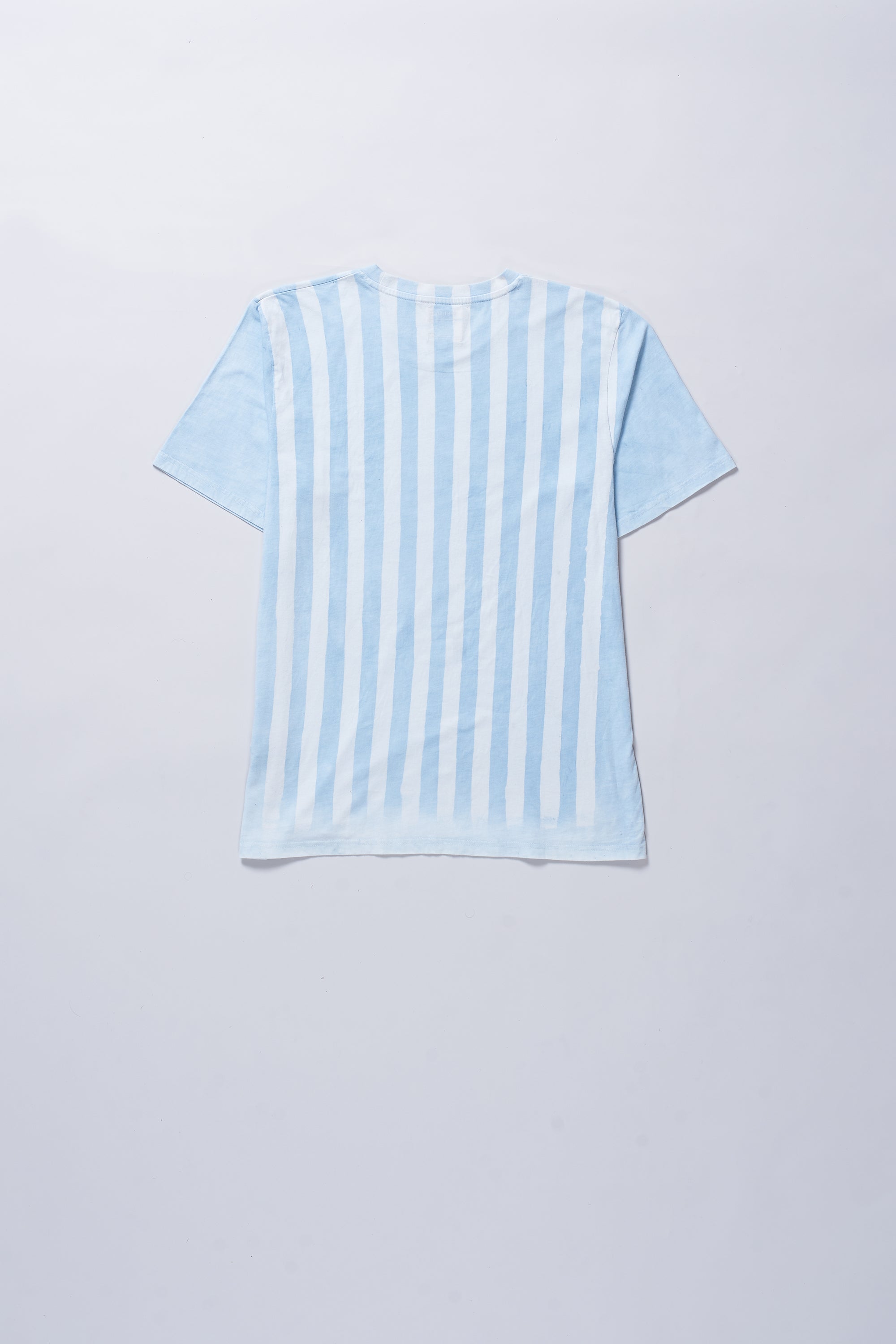 LIGHT INDIGO COTTON T-SHIRT