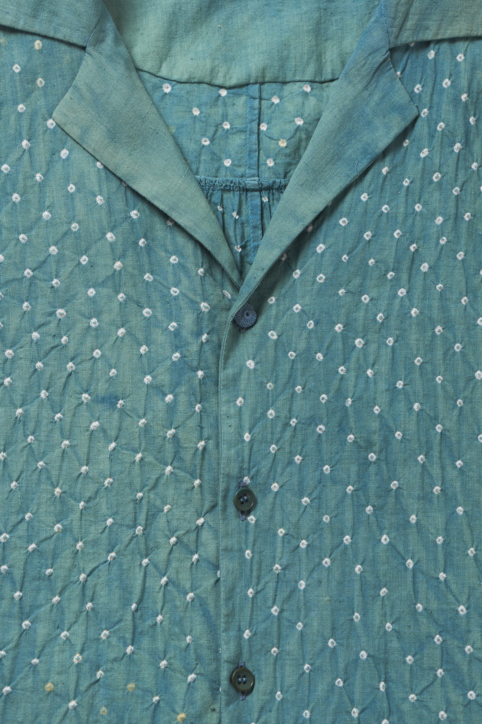 OCEAN BLUE COTTON SHIRT