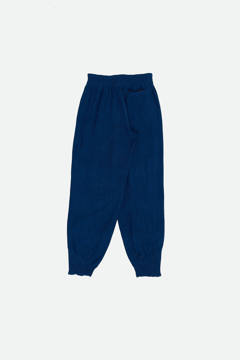 INDIGO ORGANIC COTTON UNISEX JOGGERS