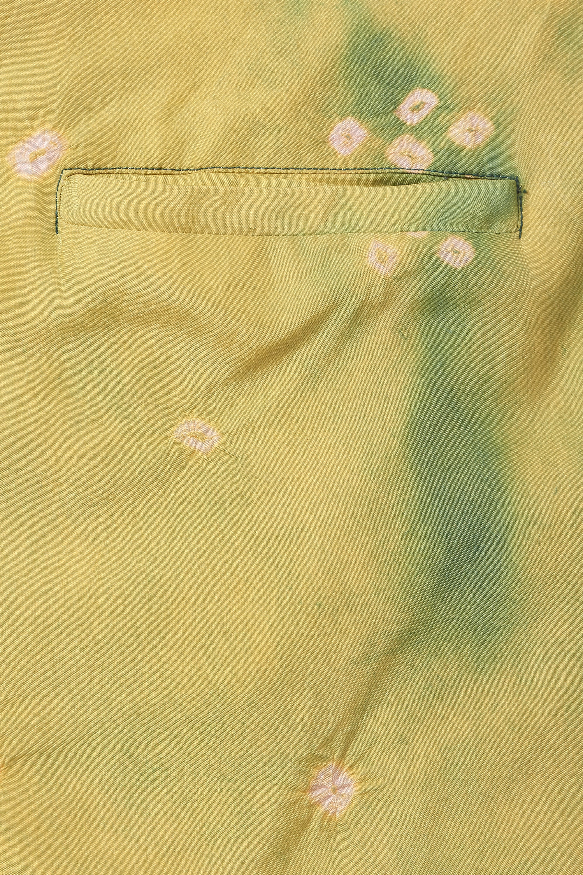 OLIVE GREEN BANDHANI PANTS