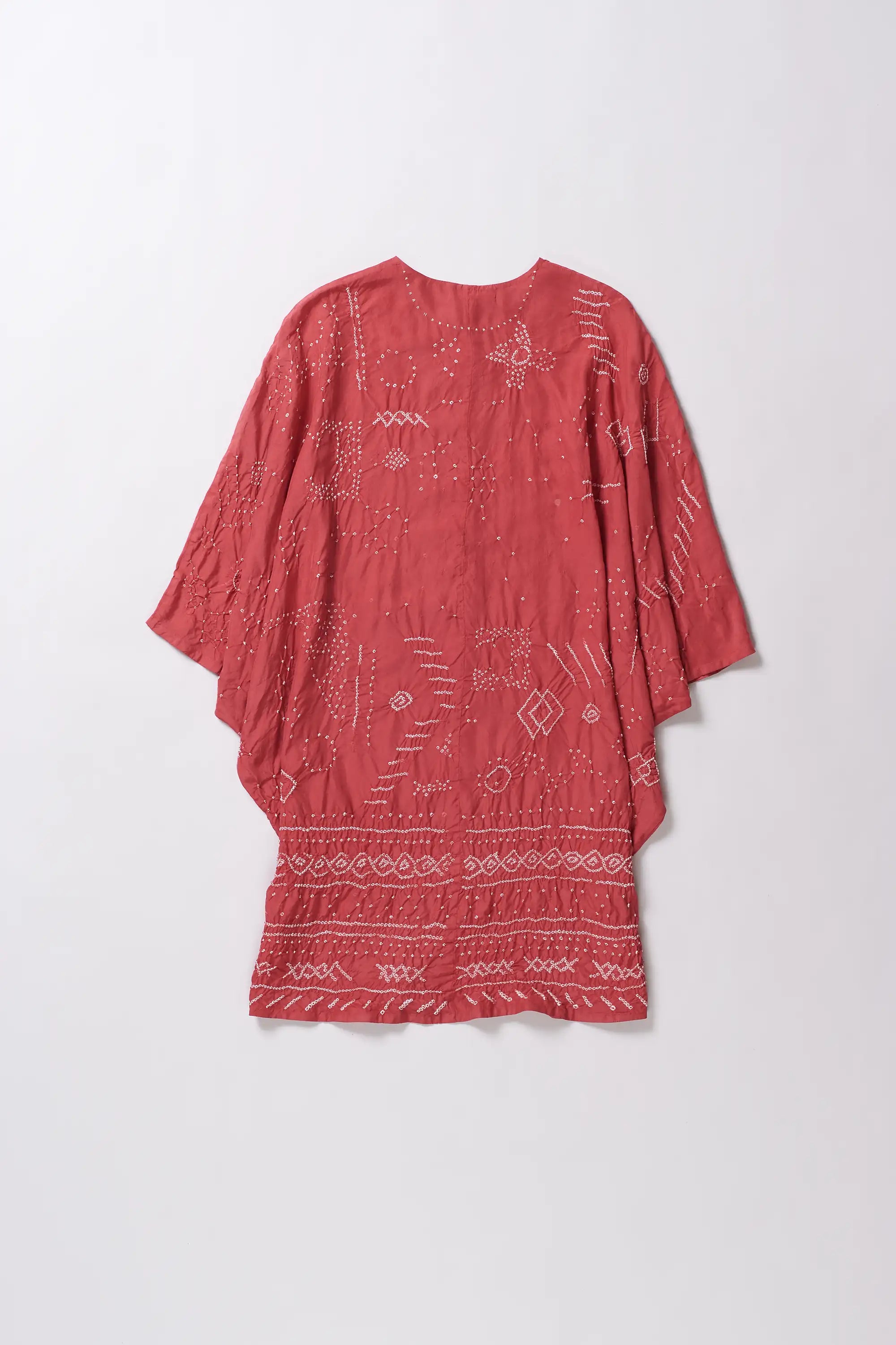 Women Dress in Pink Wood