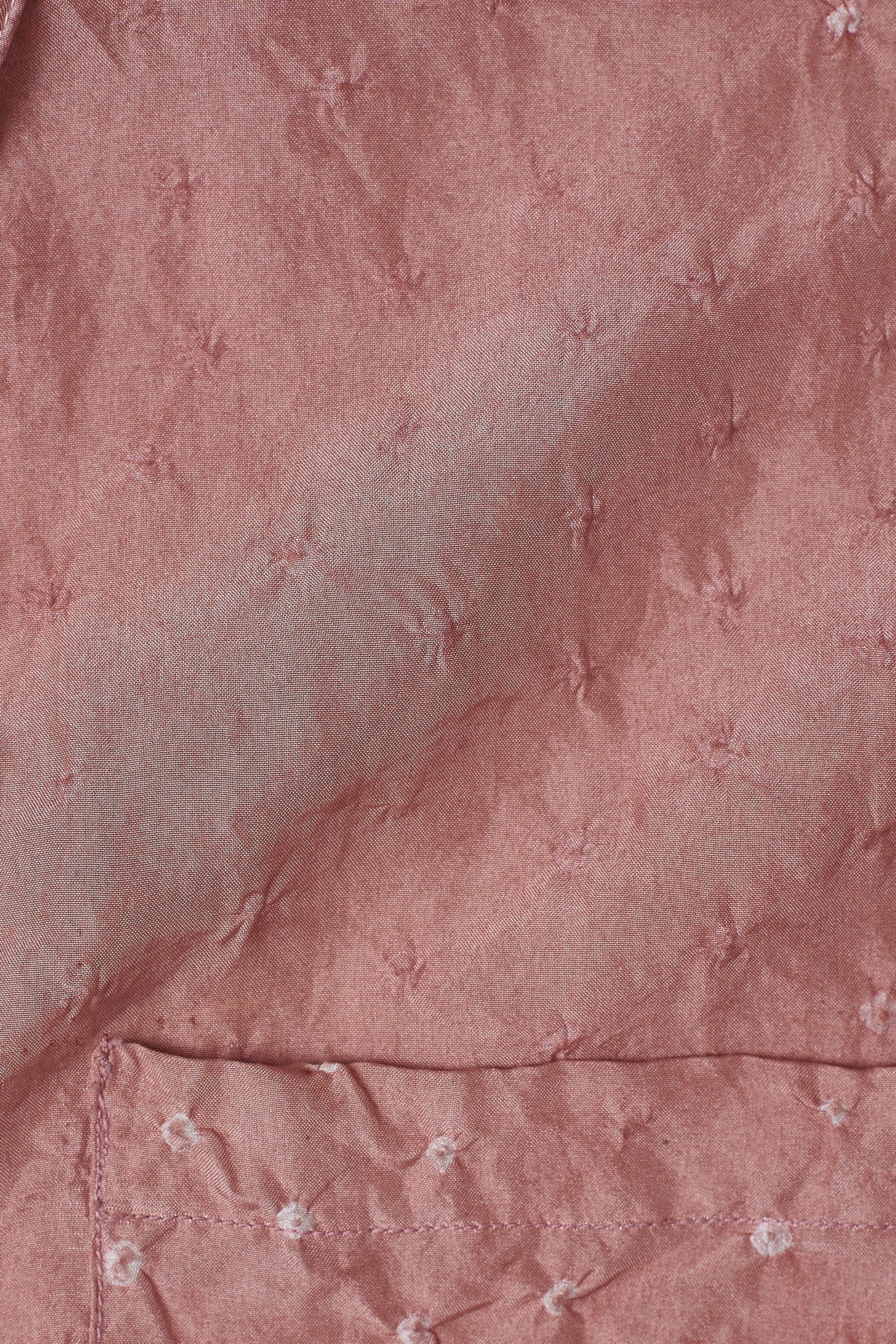 CHAK PINK SILK BANDHANI SHIRT