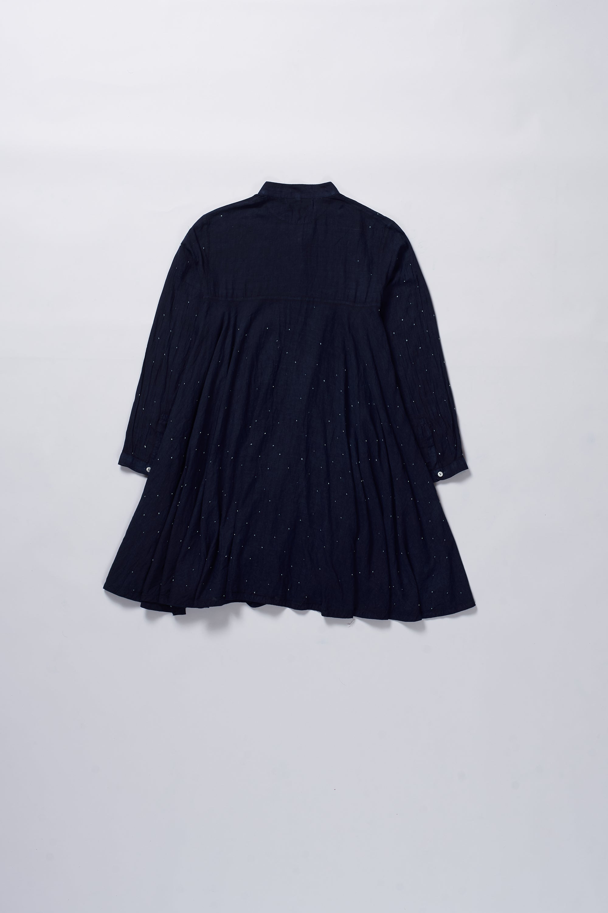 FLARED SHIRT TOP IN COTTON