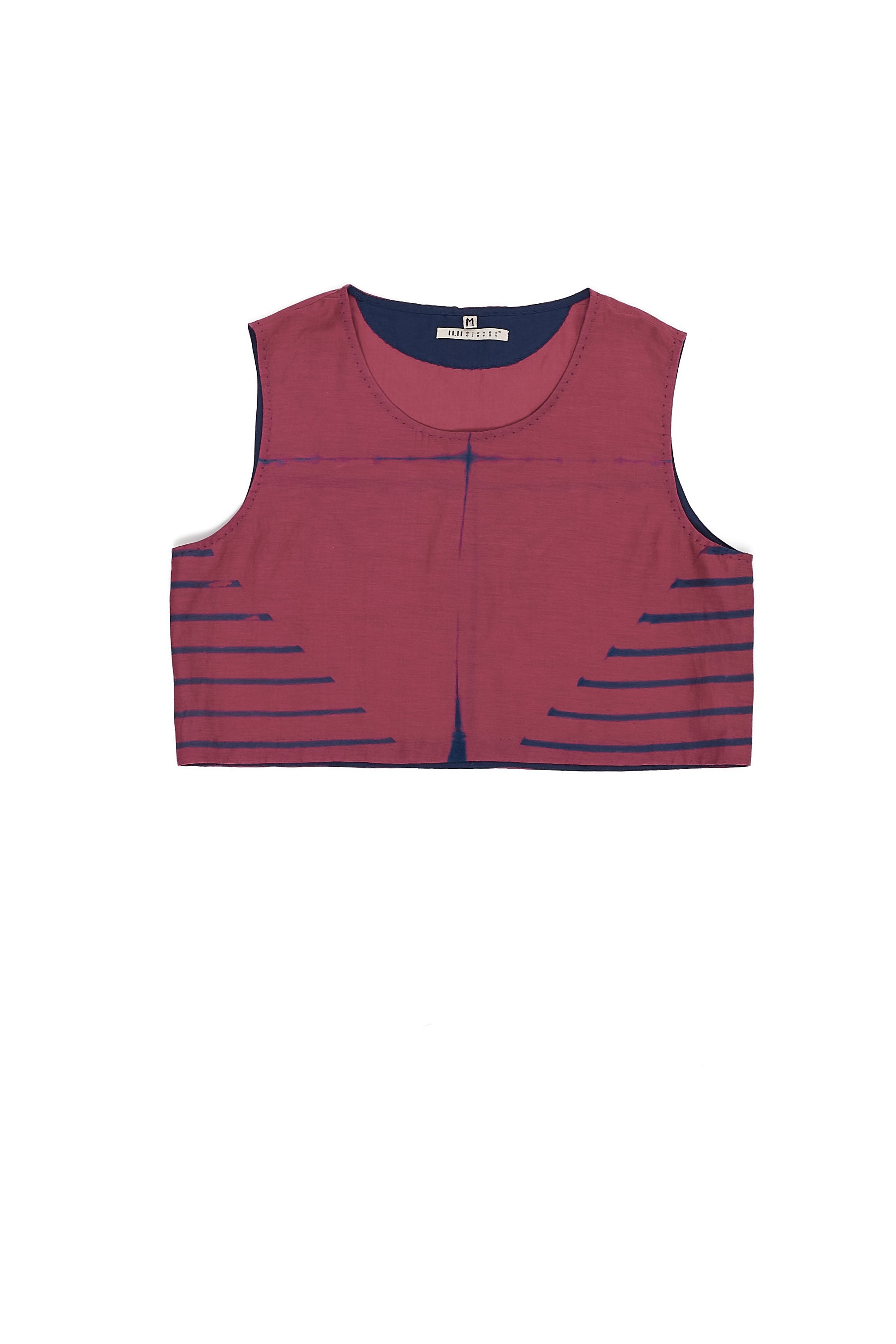 PINKWOOD SILK CROPTOP