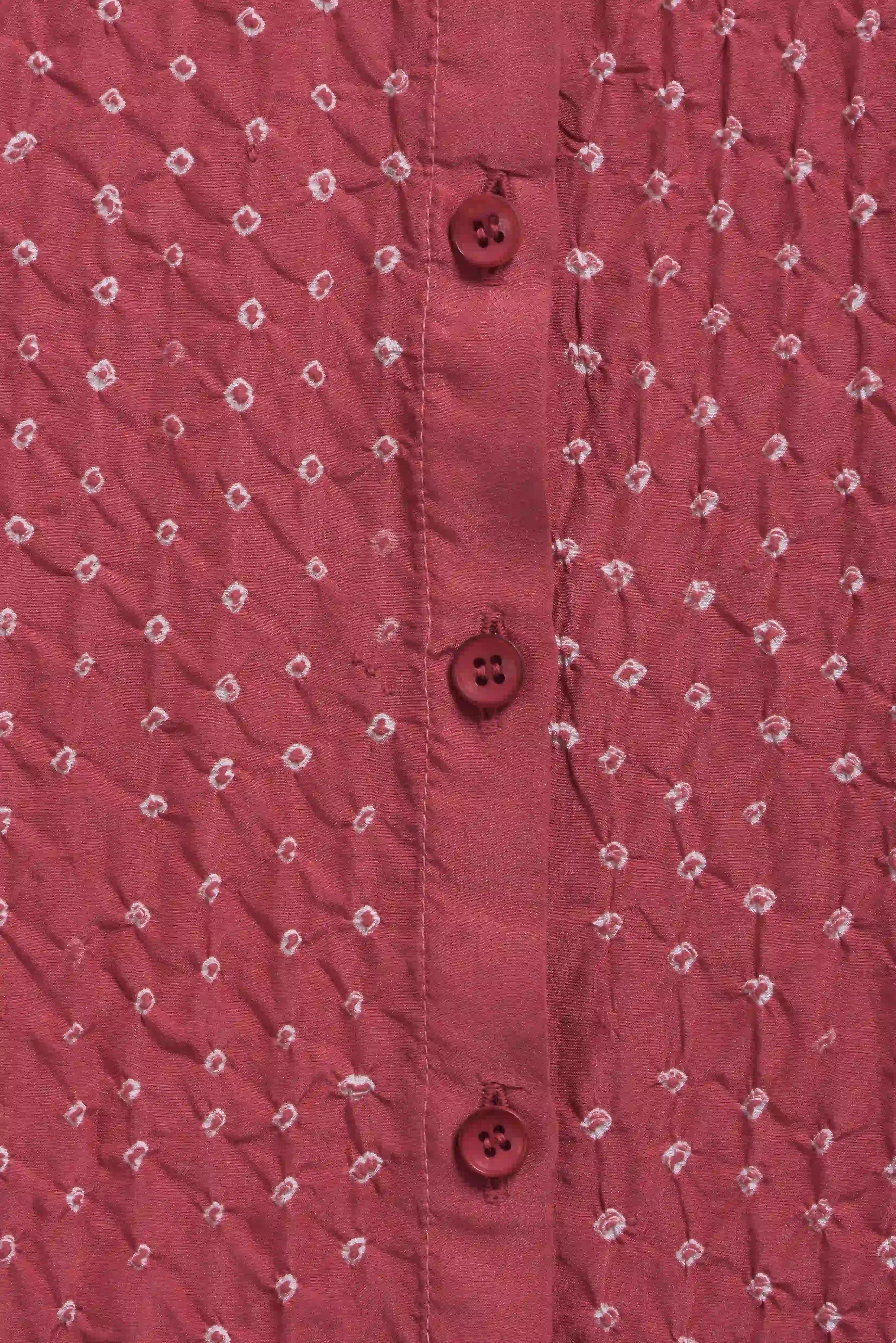 Silk Dress in Pink Wood