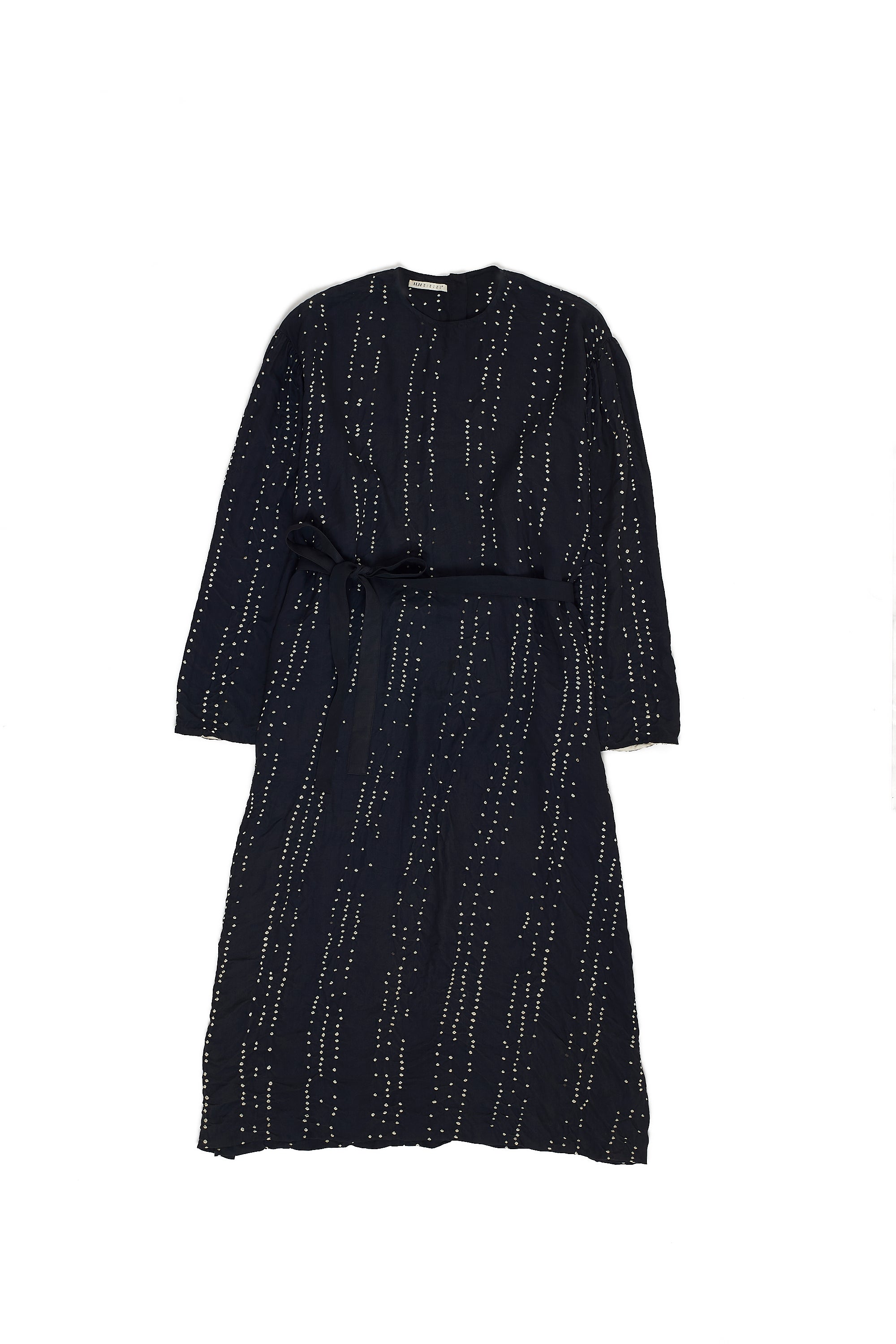 RELAXED FIT SILK BANDHANI WOMEN DRESS