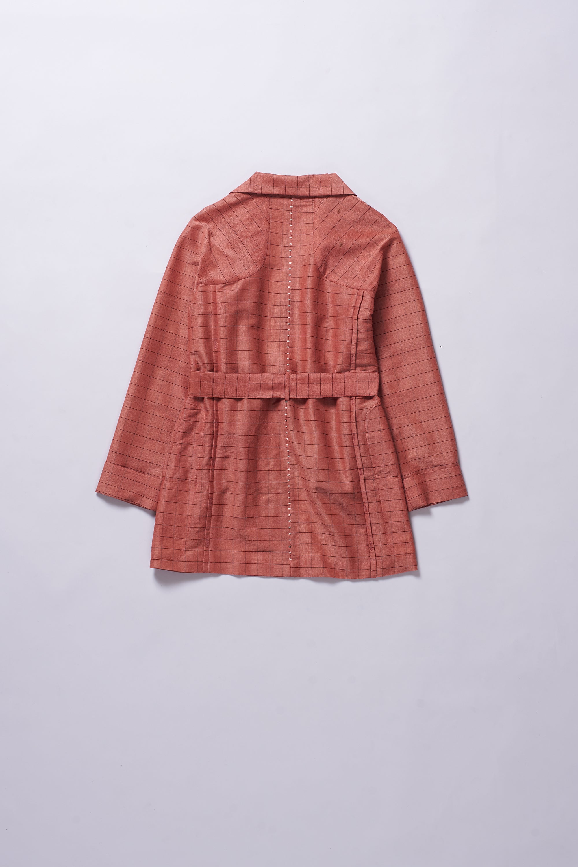 SHORTKIMONO PINK WOOD