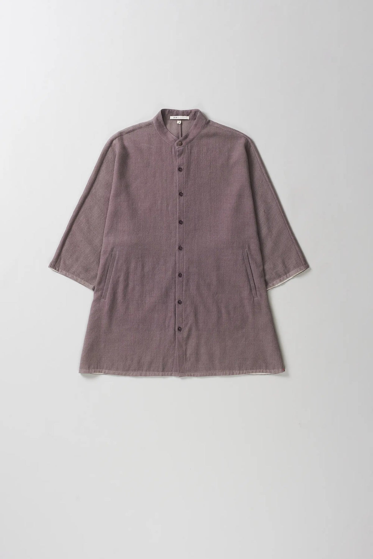 Unisex Kimono Sleeve Woollen Shirt