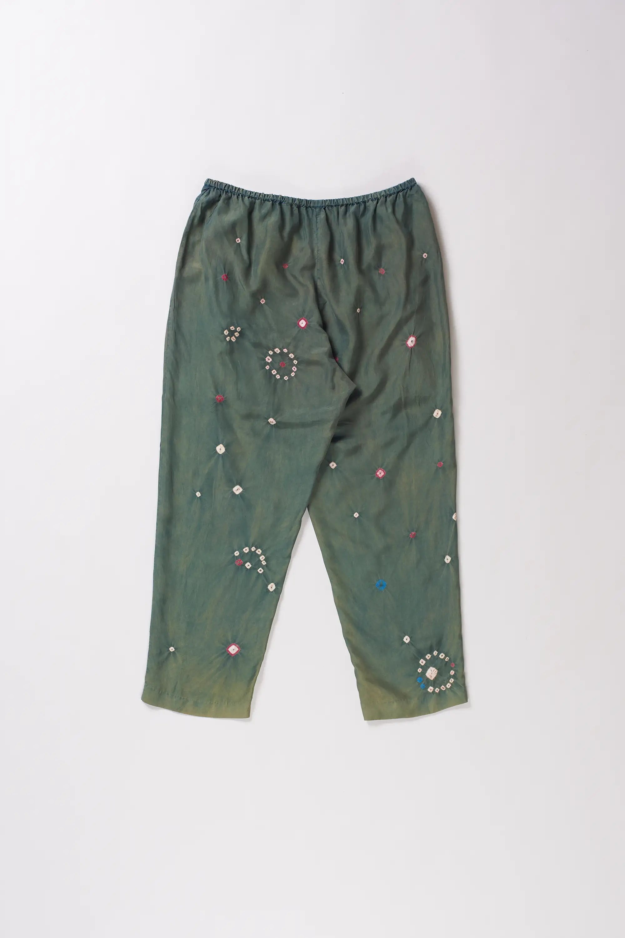 Elastic Bandhani Trouser