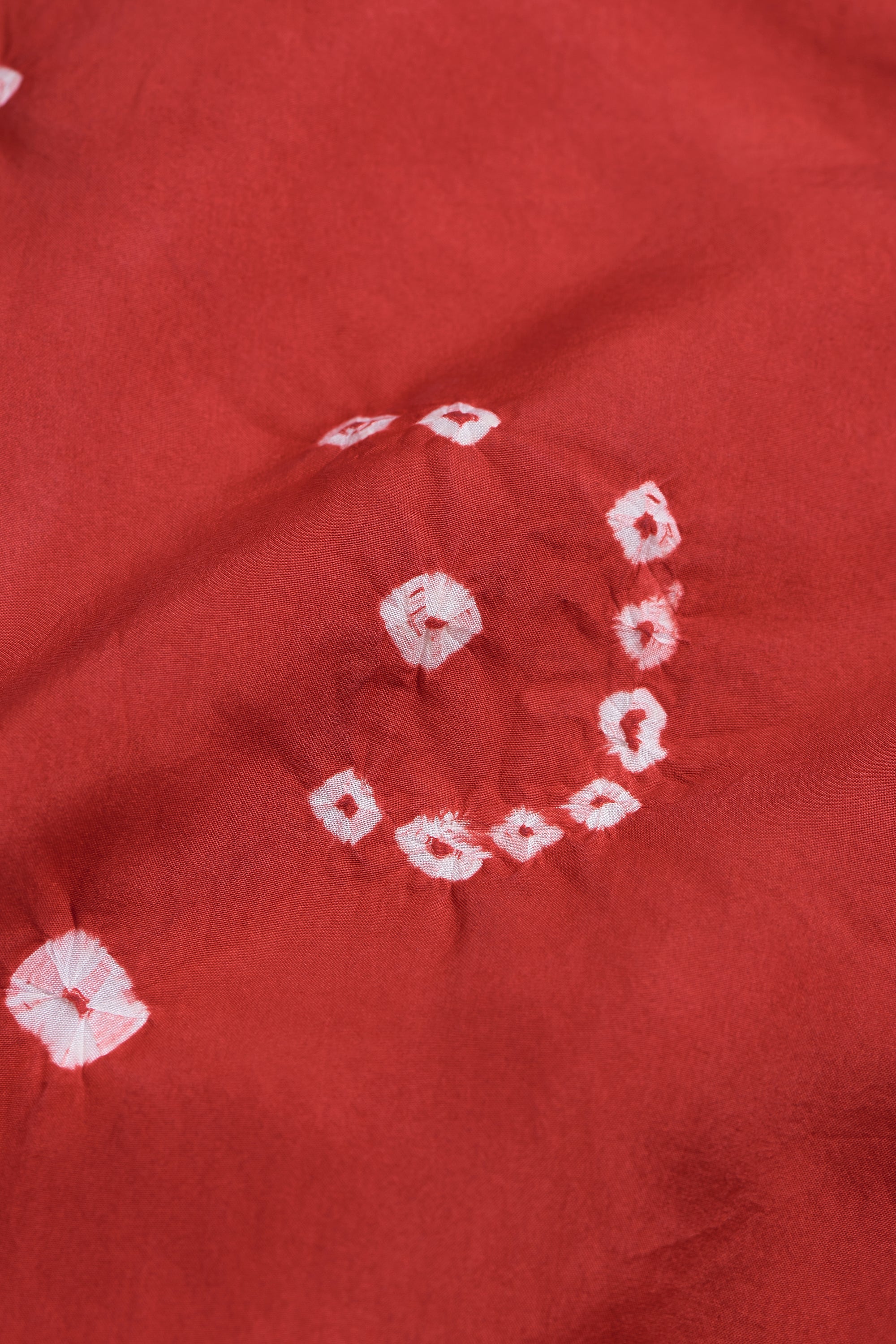 RED SILK BANDHANI PANTS