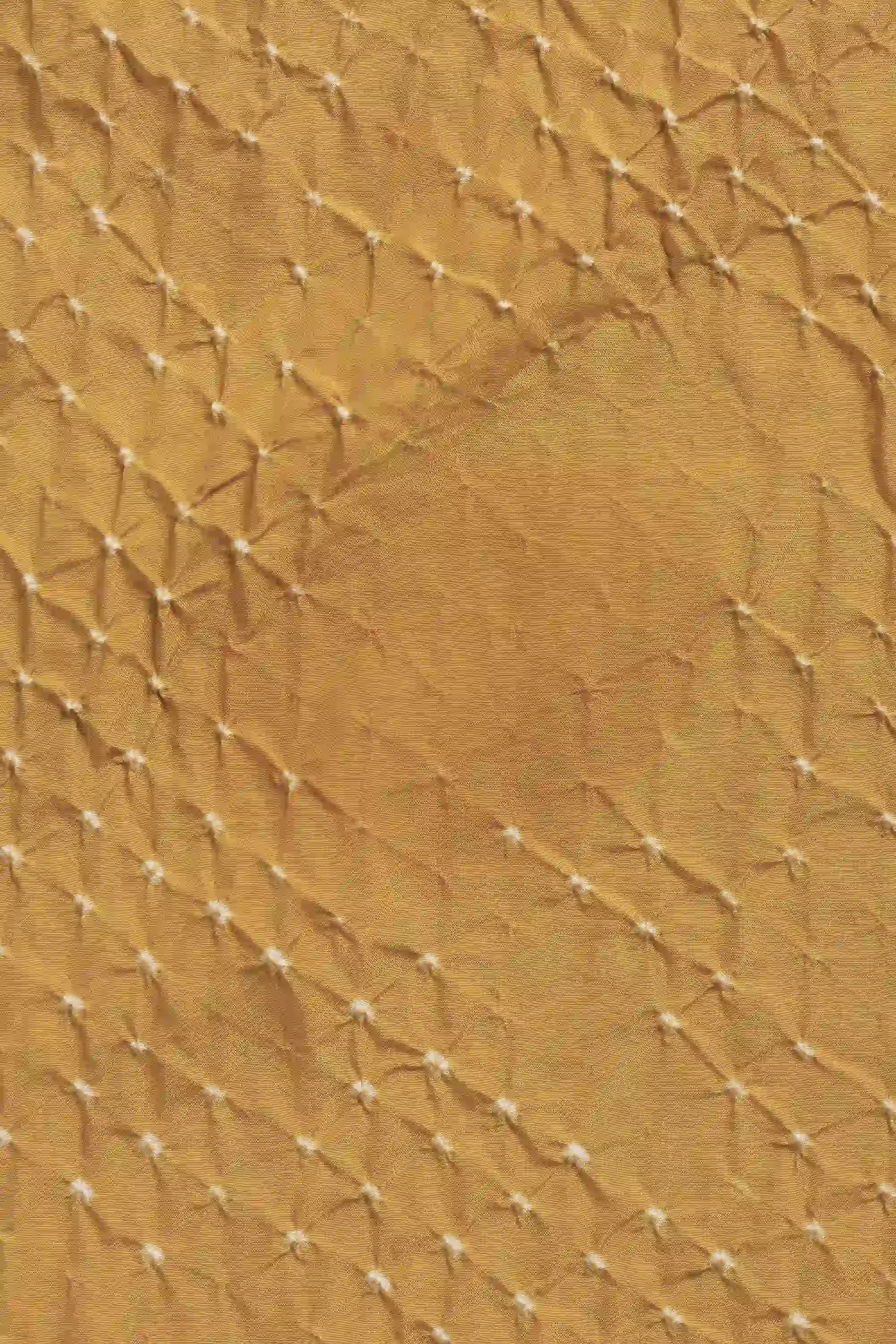 Mustard Yellow Silk Scarf