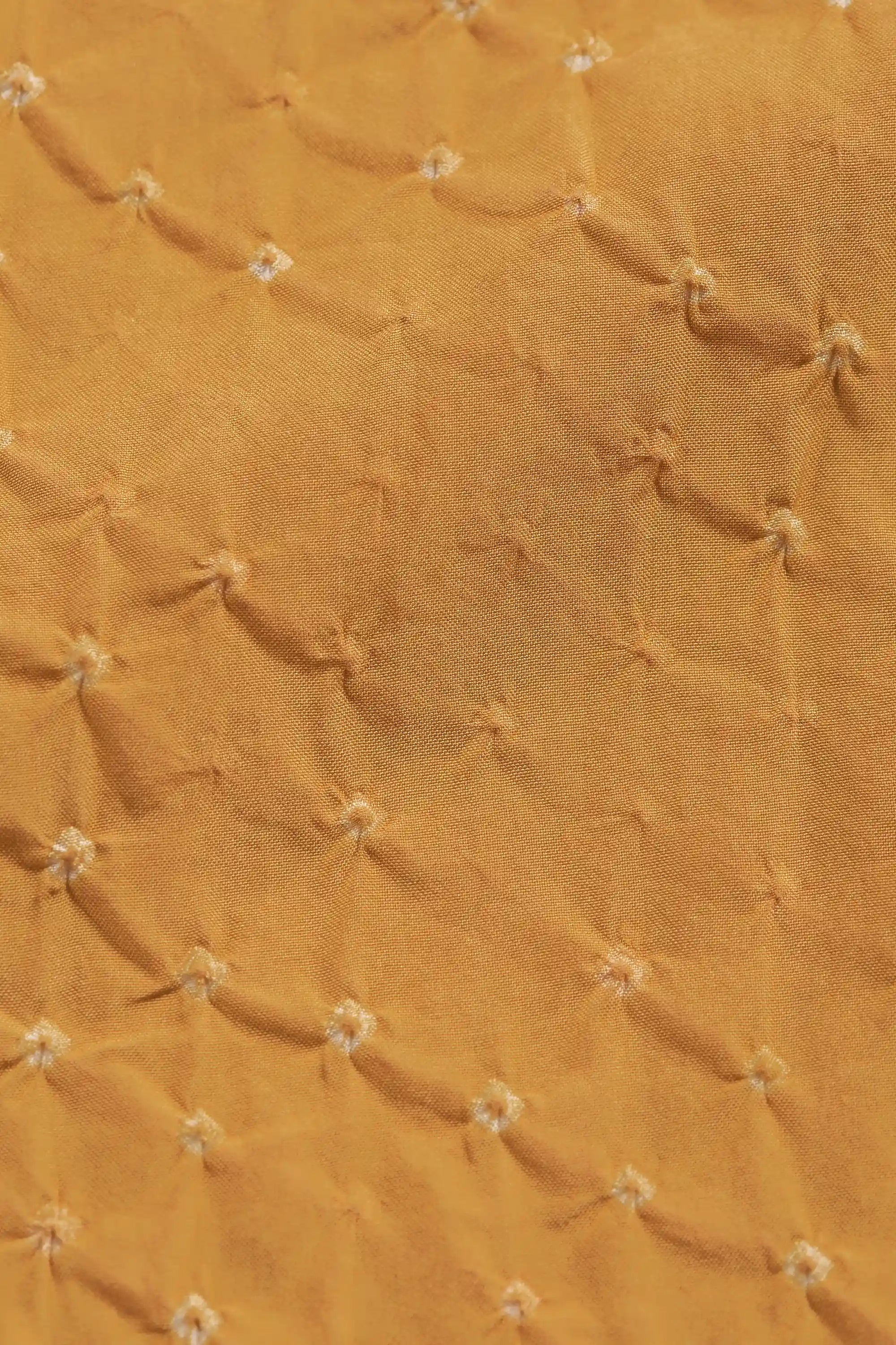 Mustard Yellow Silk Scarf