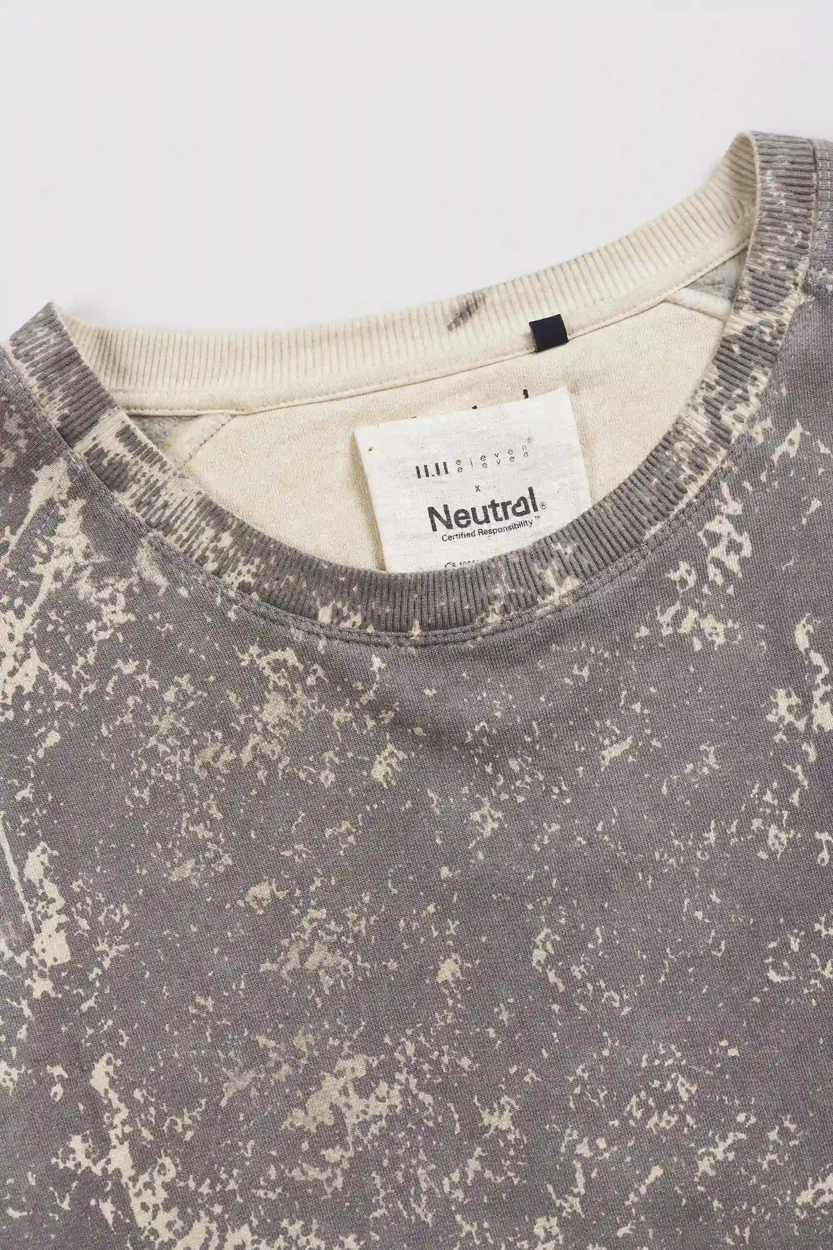 Screen Printed Charcoal Sweatshirt