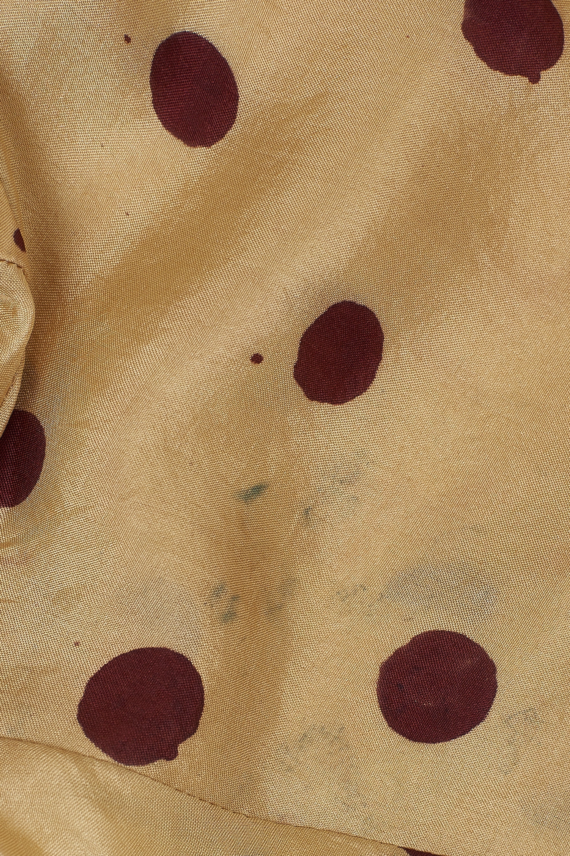 WHISKEY GOLD BLOCK PRINT WOMEN'S SHIRT