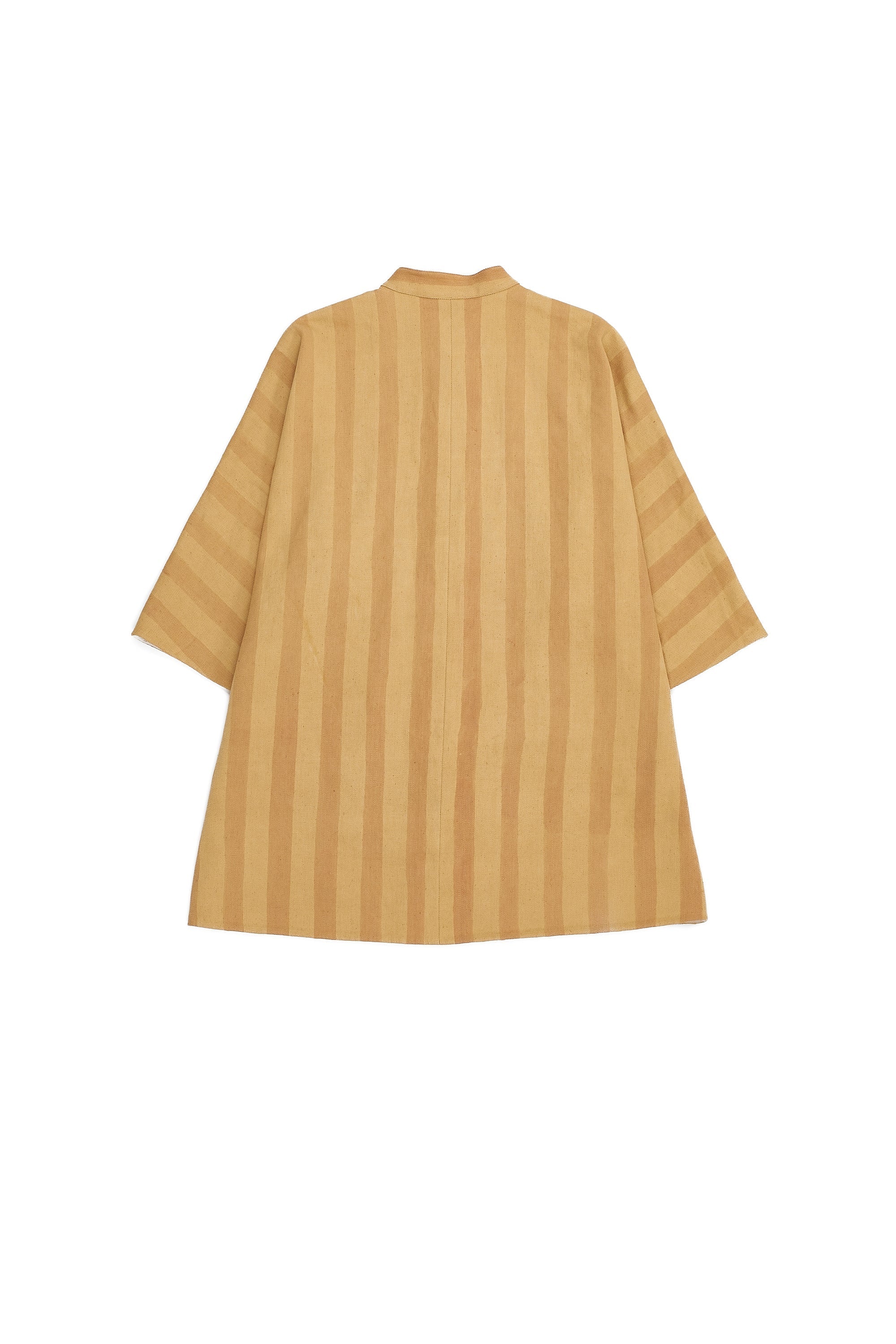 PINK&YELLOW COTTON HAND PAINTED SHIRT