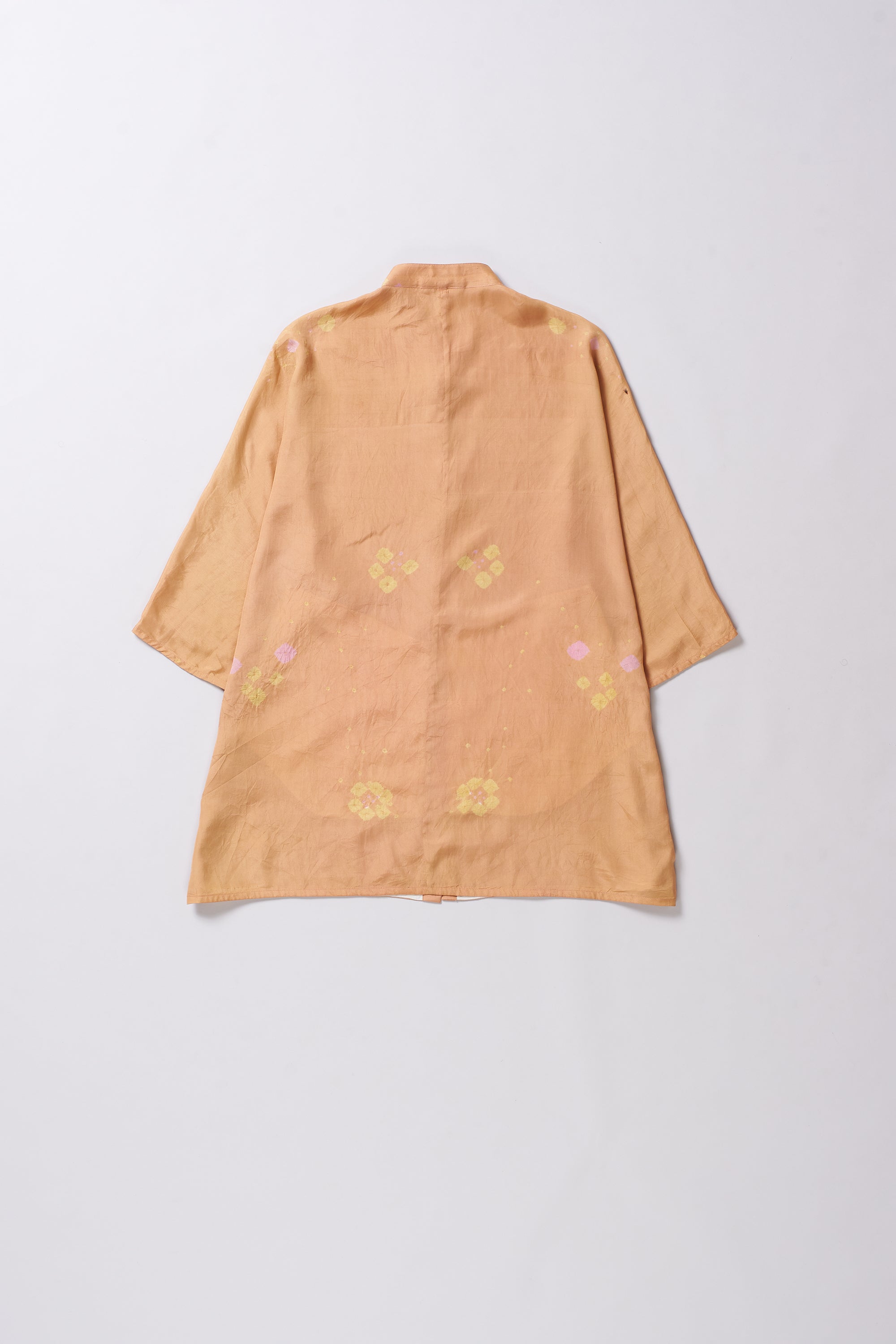 PEACH SILK BANDHANI UNISEX SHIRT