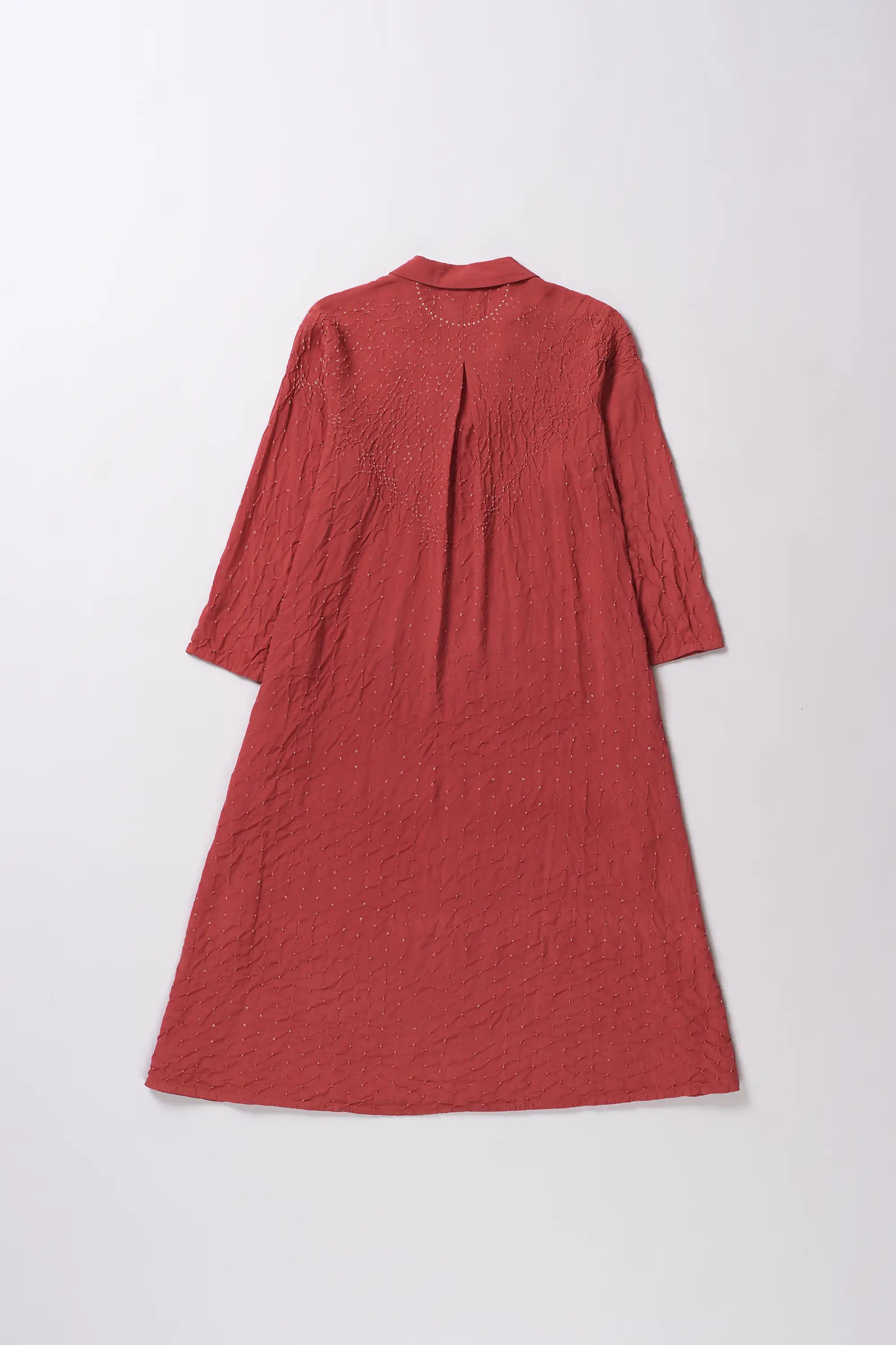 Crepe Silk Bandhani Dress