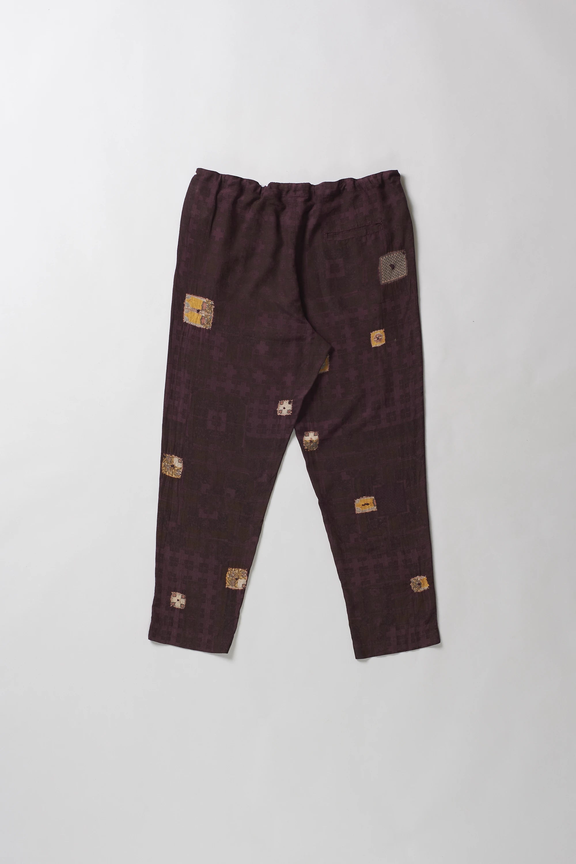 Purple Red Drawstring Pant
