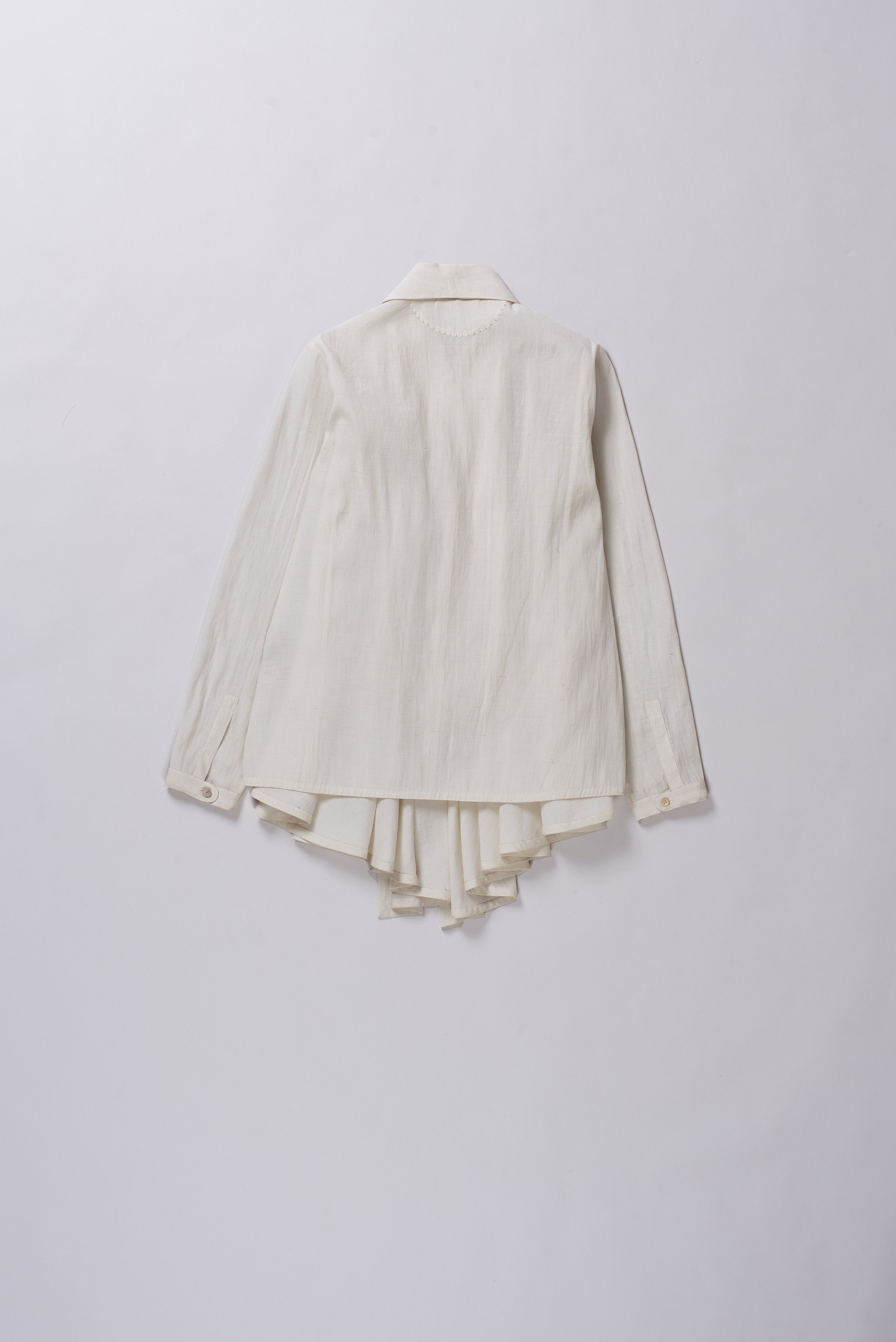 ECRU STATEMENT SHRUG