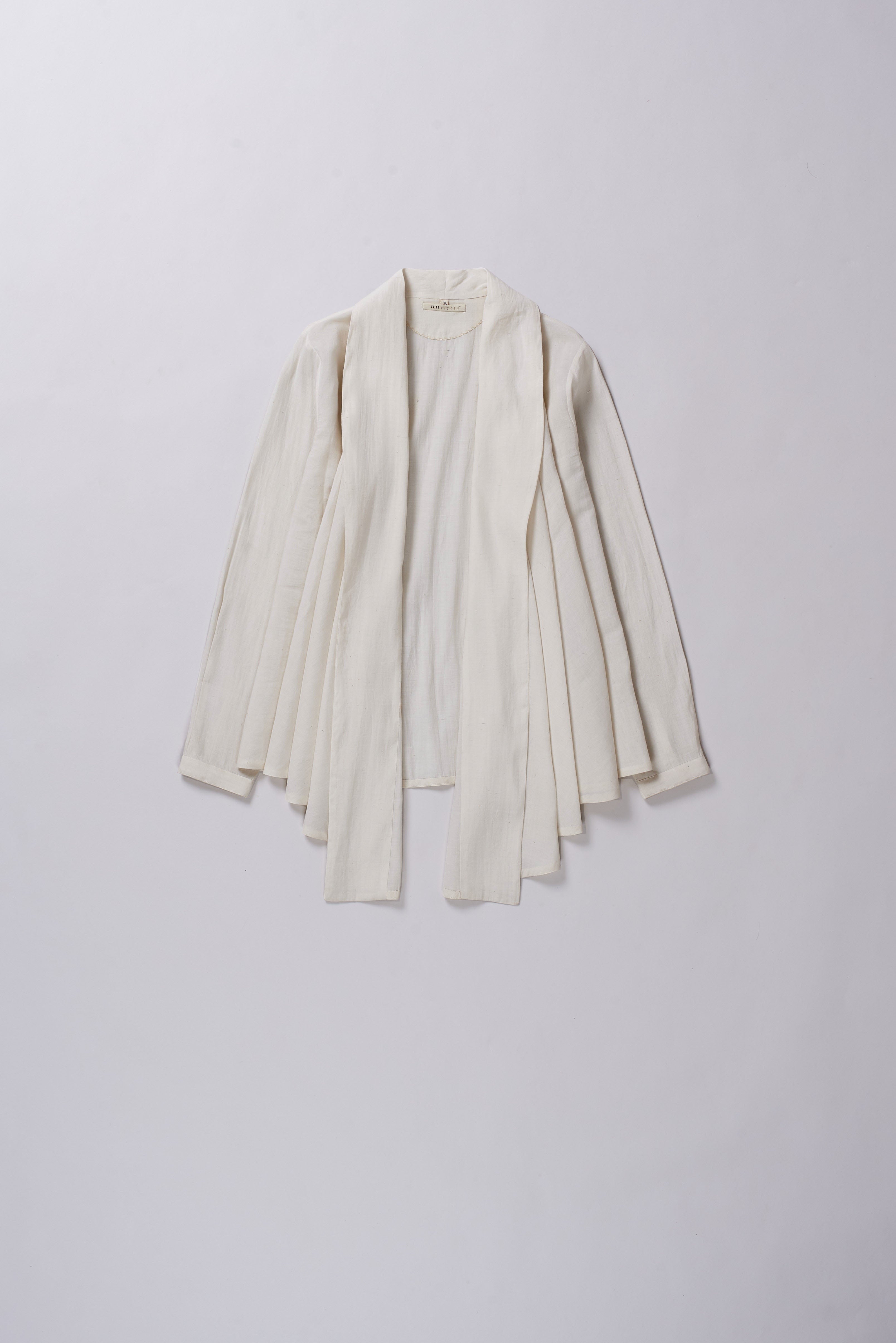ECRU STATEMENT SHRUG