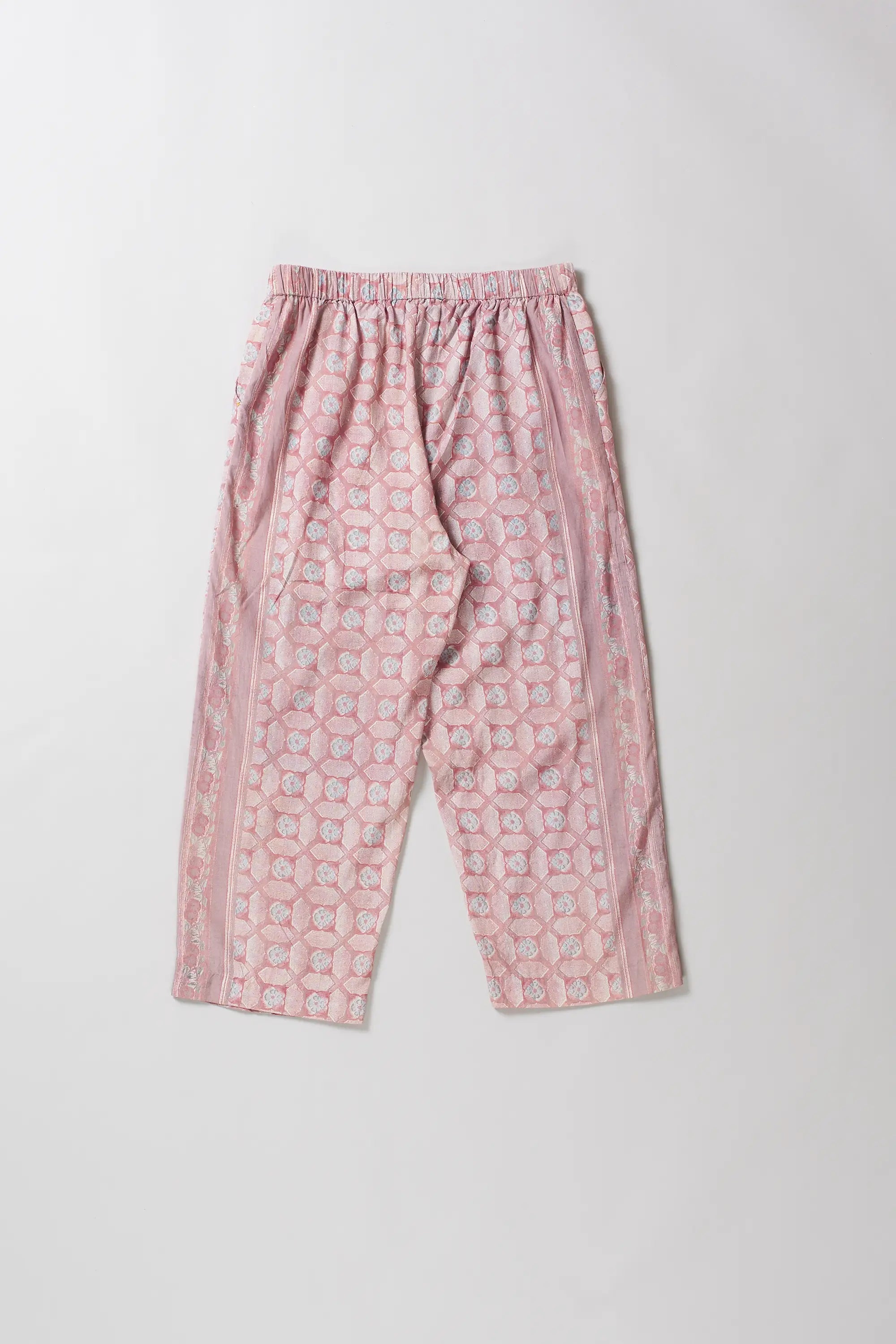 Brick Red Unisex Screen Print Trouser