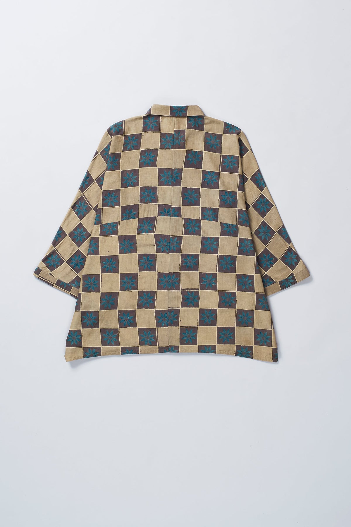 Atthangudi Tile Inspired Block Printed Shirt