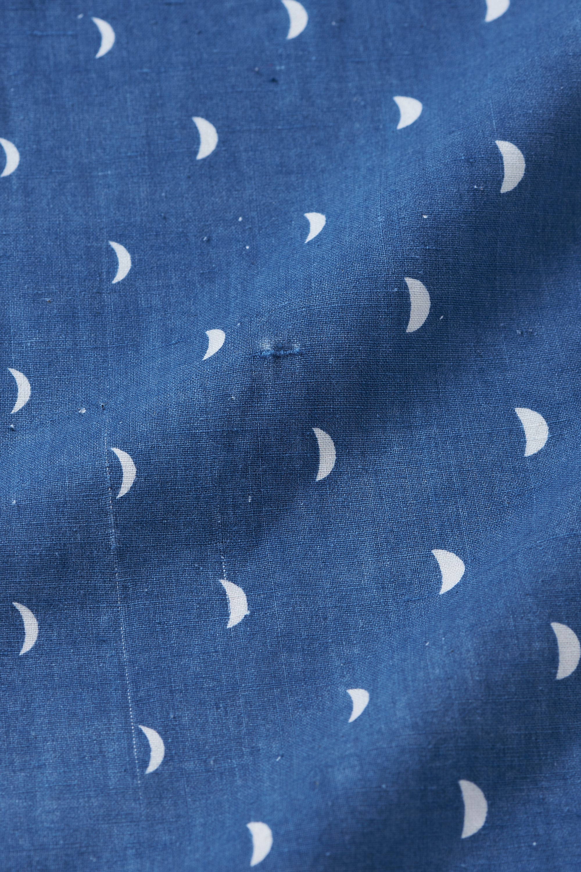 MEDIUM INDIGO COTTON KURTA