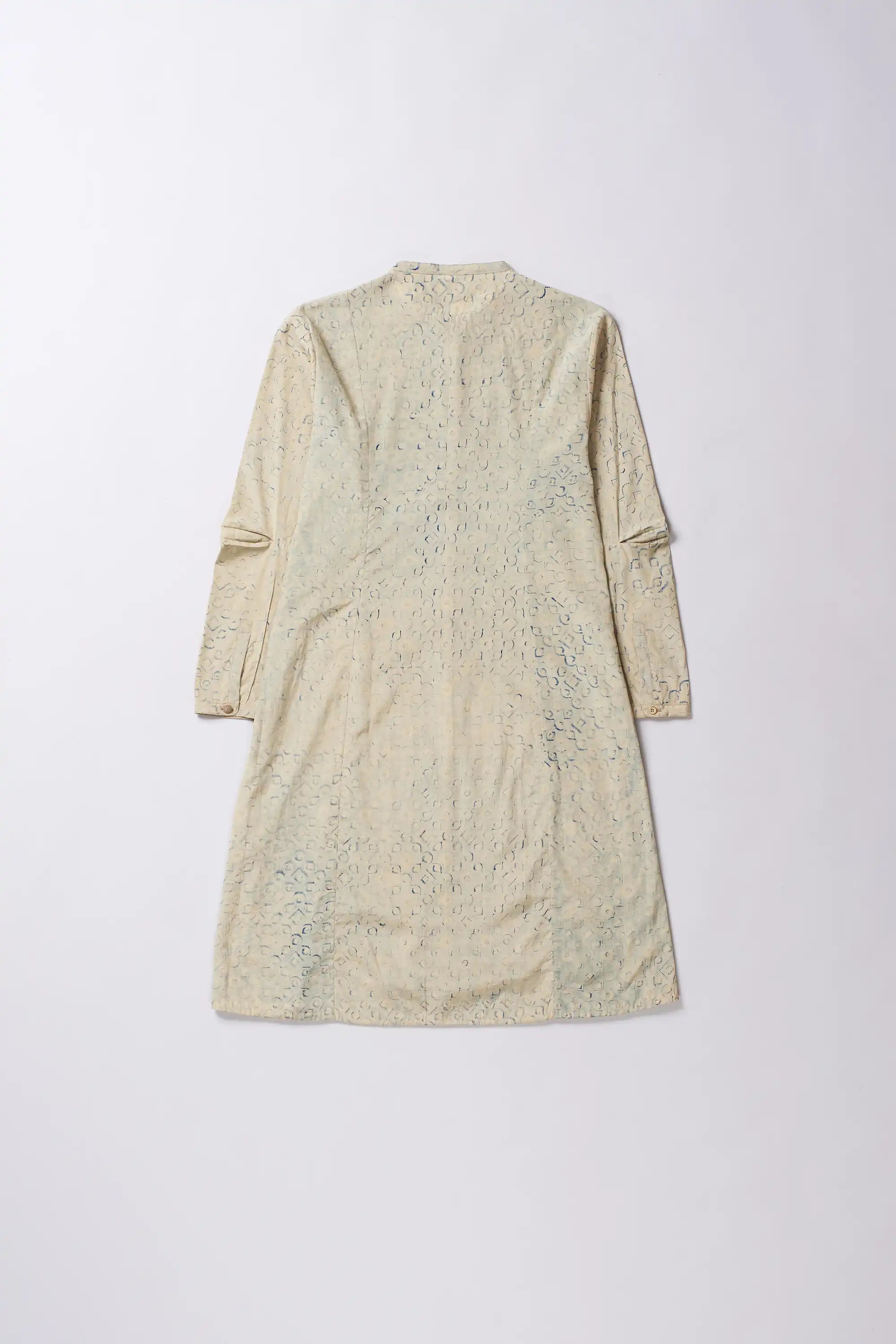 Cotton Silk Dress in Whiskey Gold