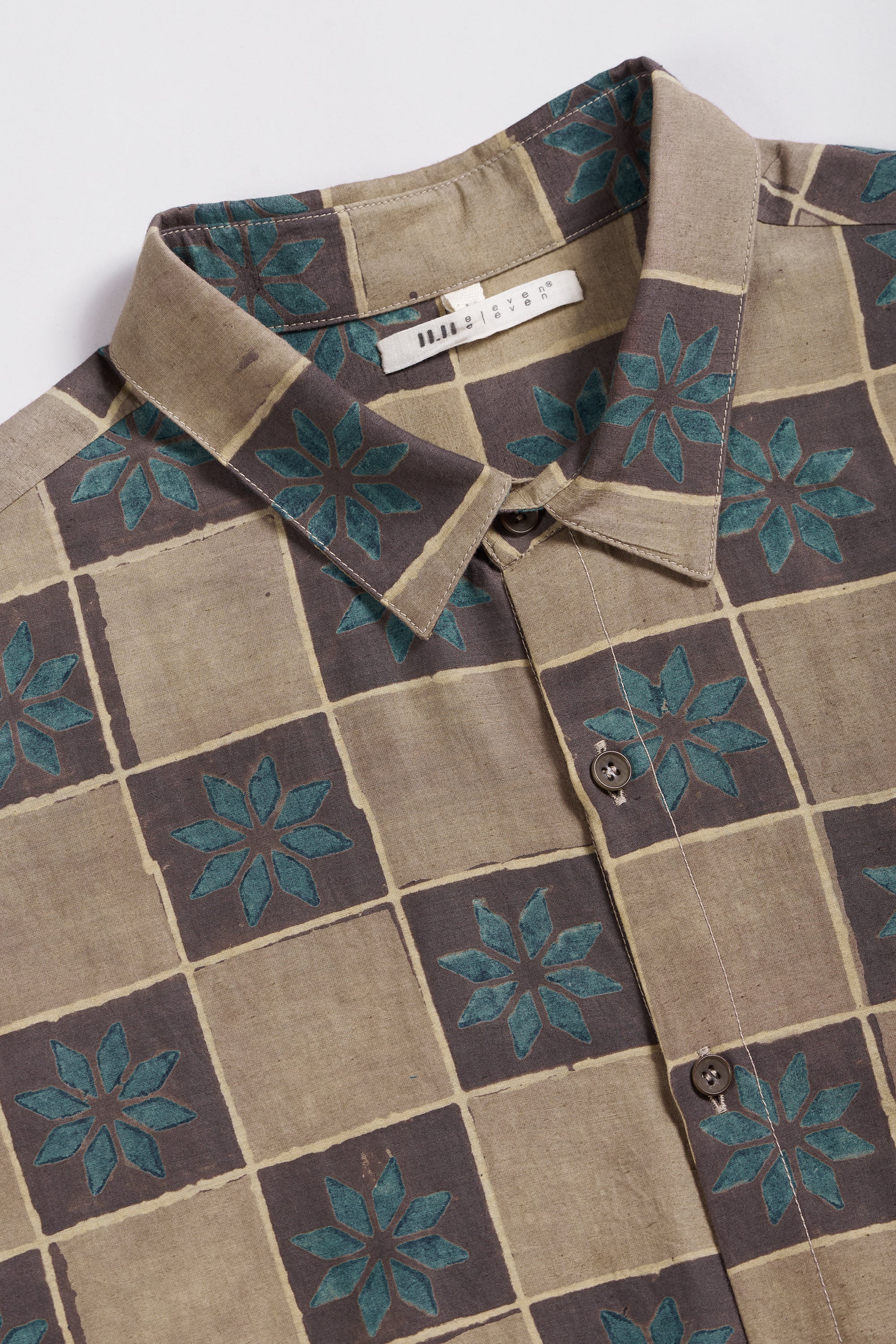 BLOCK PRINTED STATEMENT SHIRT