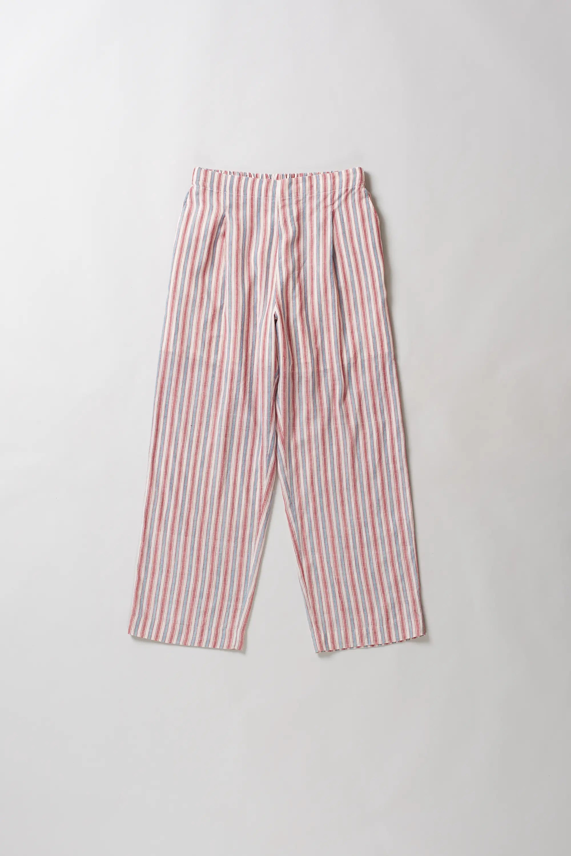 Multi-Colour Yarn Dyed Weft Stripes Pants