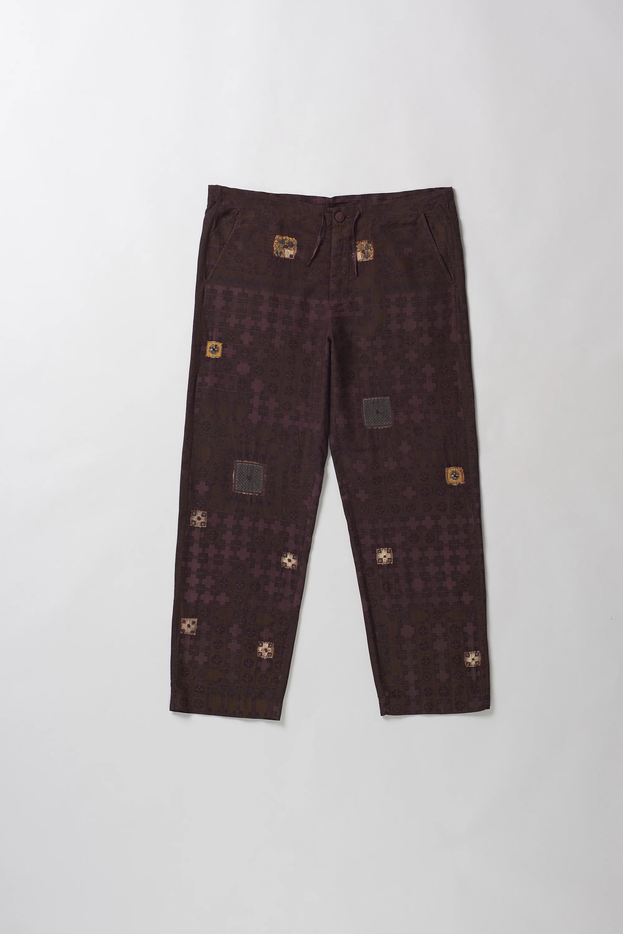 Chettinad Inspired Multi-Colour Screen Pant