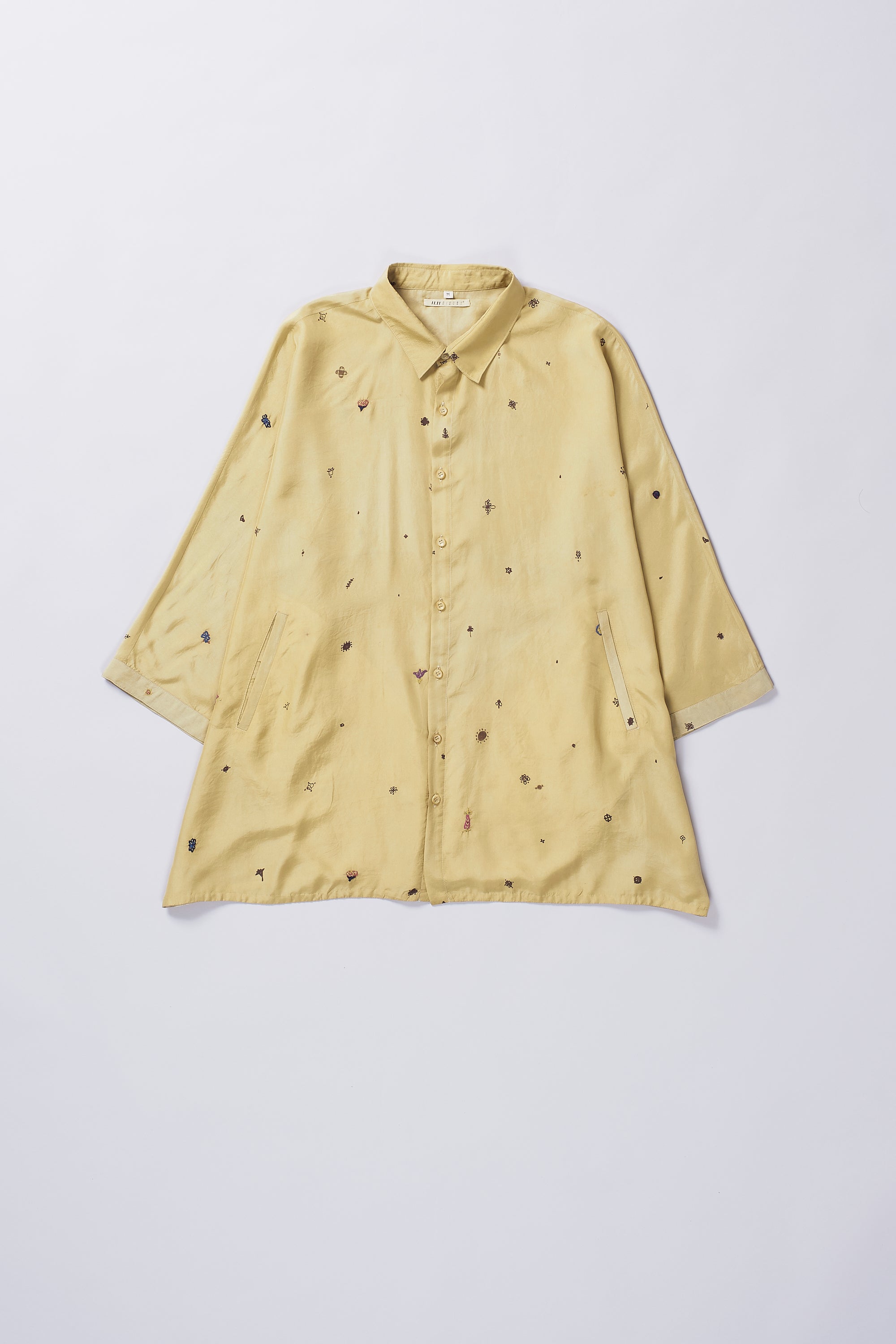 WHISKEY GOLD SILK UNISEX SHIRT