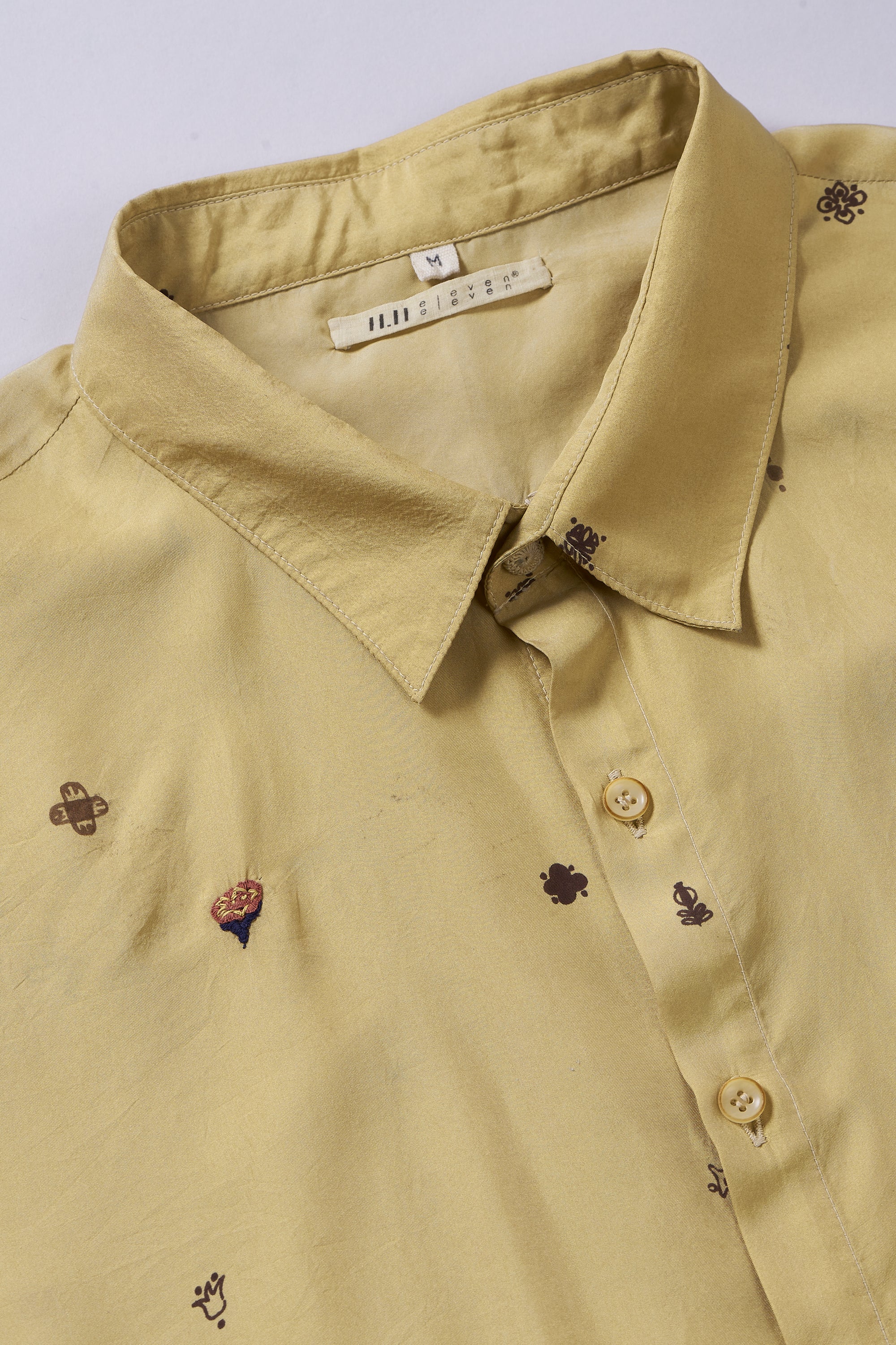 WHISKEY GOLD SILK UNISEX SHIRT