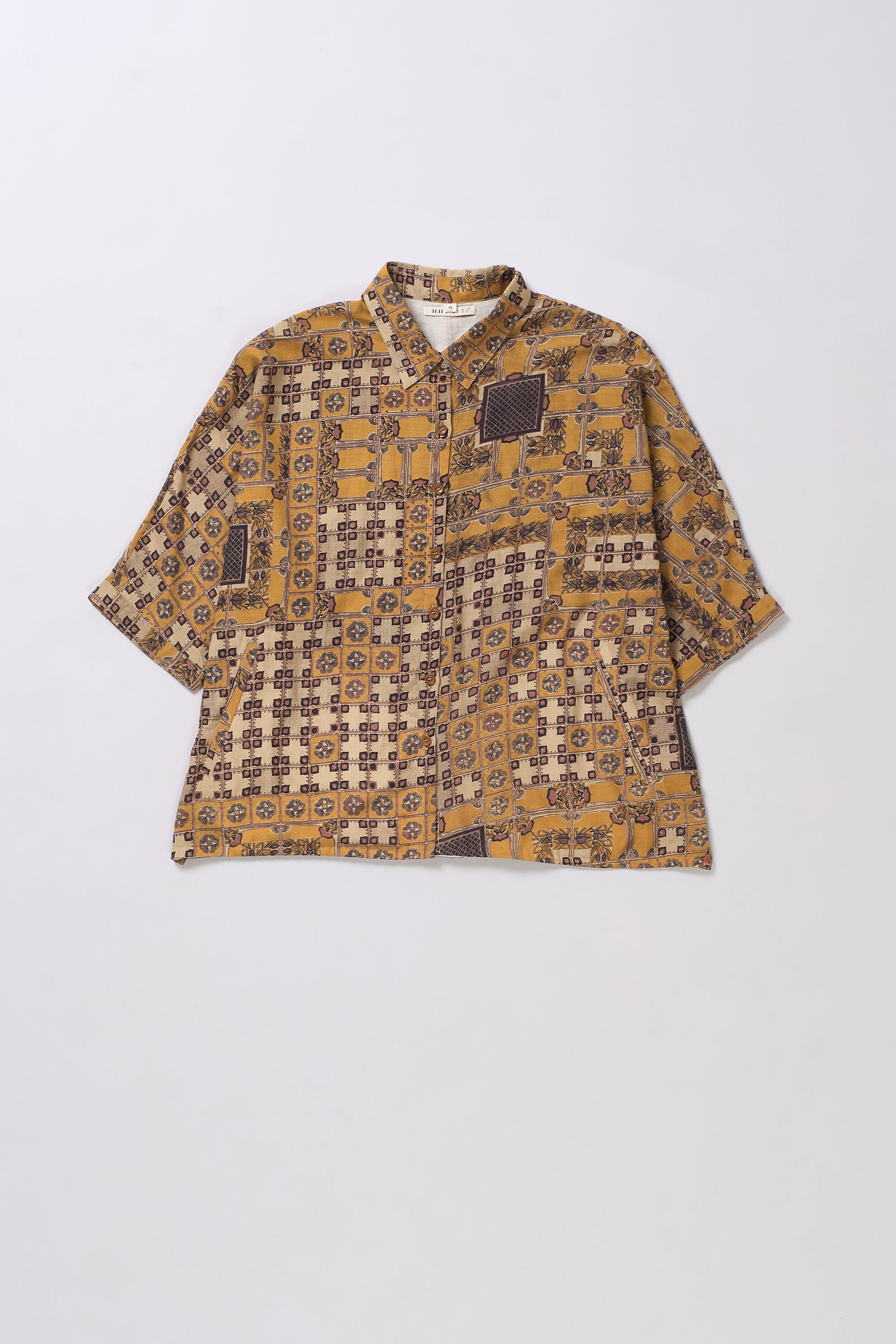 CHETTINAD INSPIRED SCREEN PRINTED SHIRT