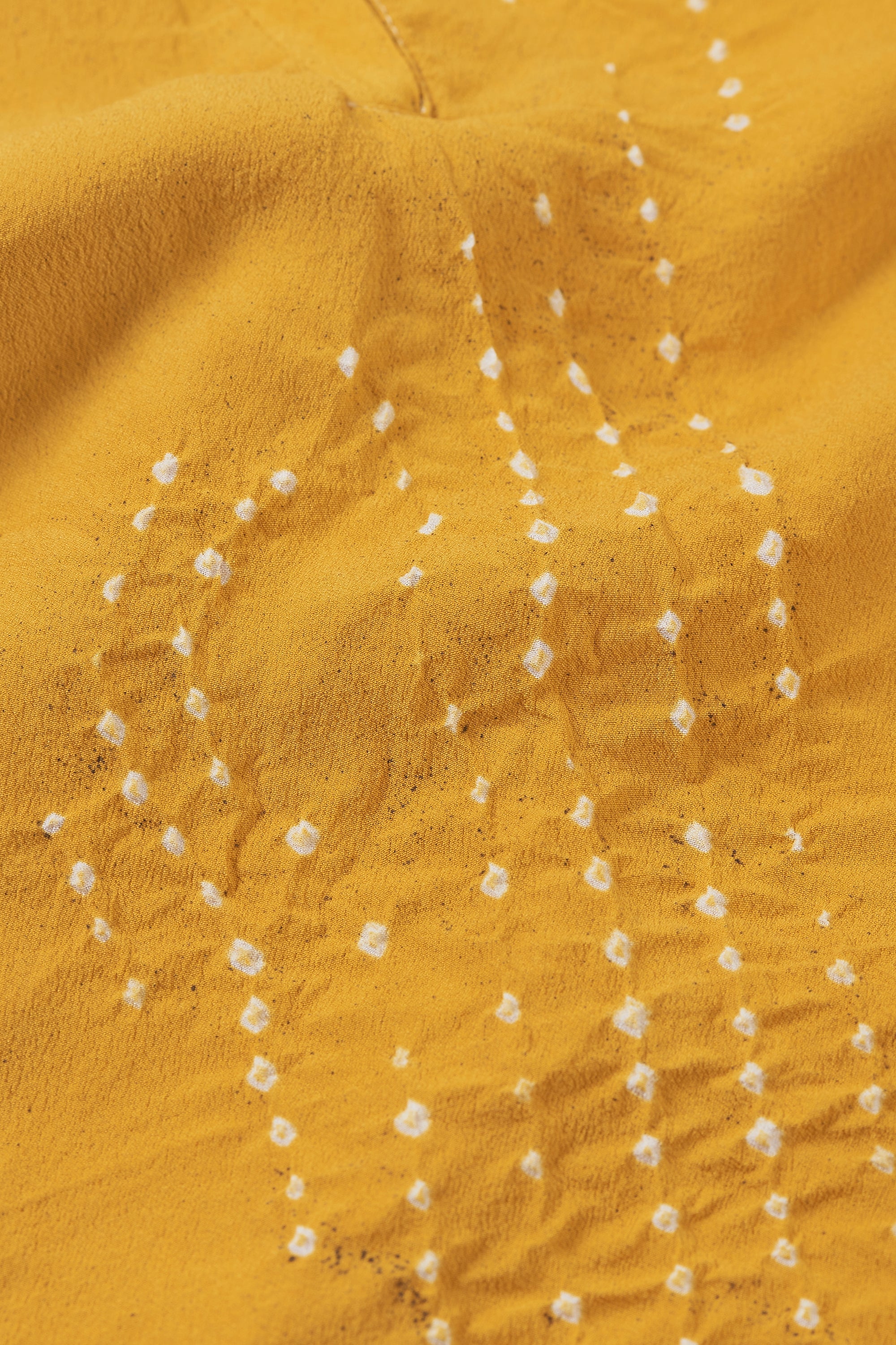 MUSTARD YELLOW COTTON UNISEX SHIRT