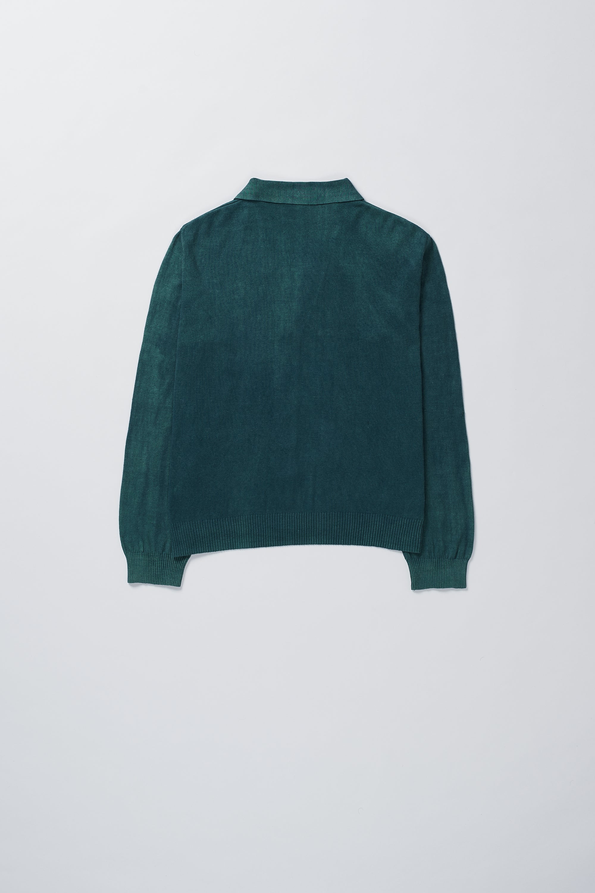 BOTTLE GREEN COTTON CARDIGAN