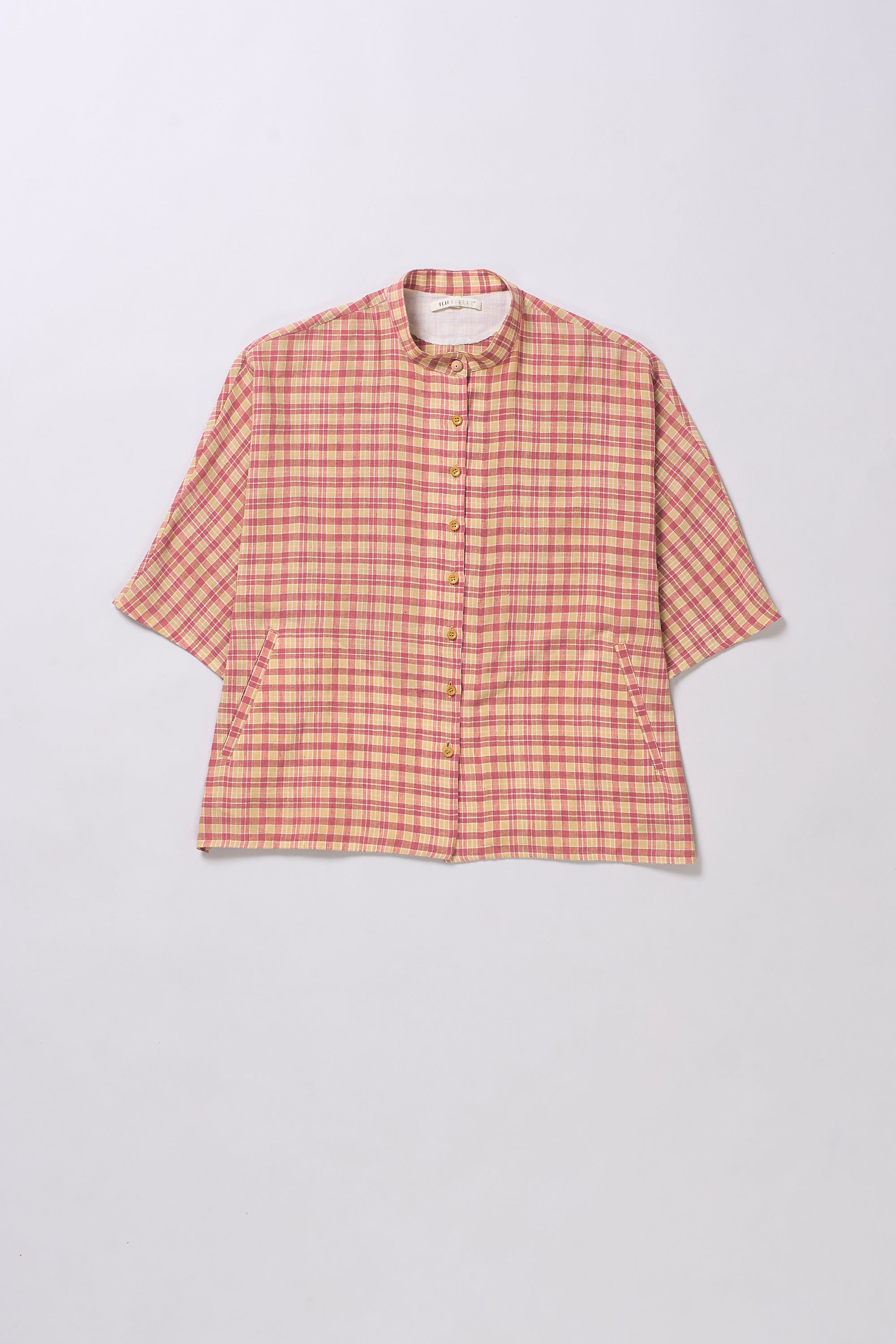 MULTI COLOUR COTTON YARN DYED WOMEN SHIRT