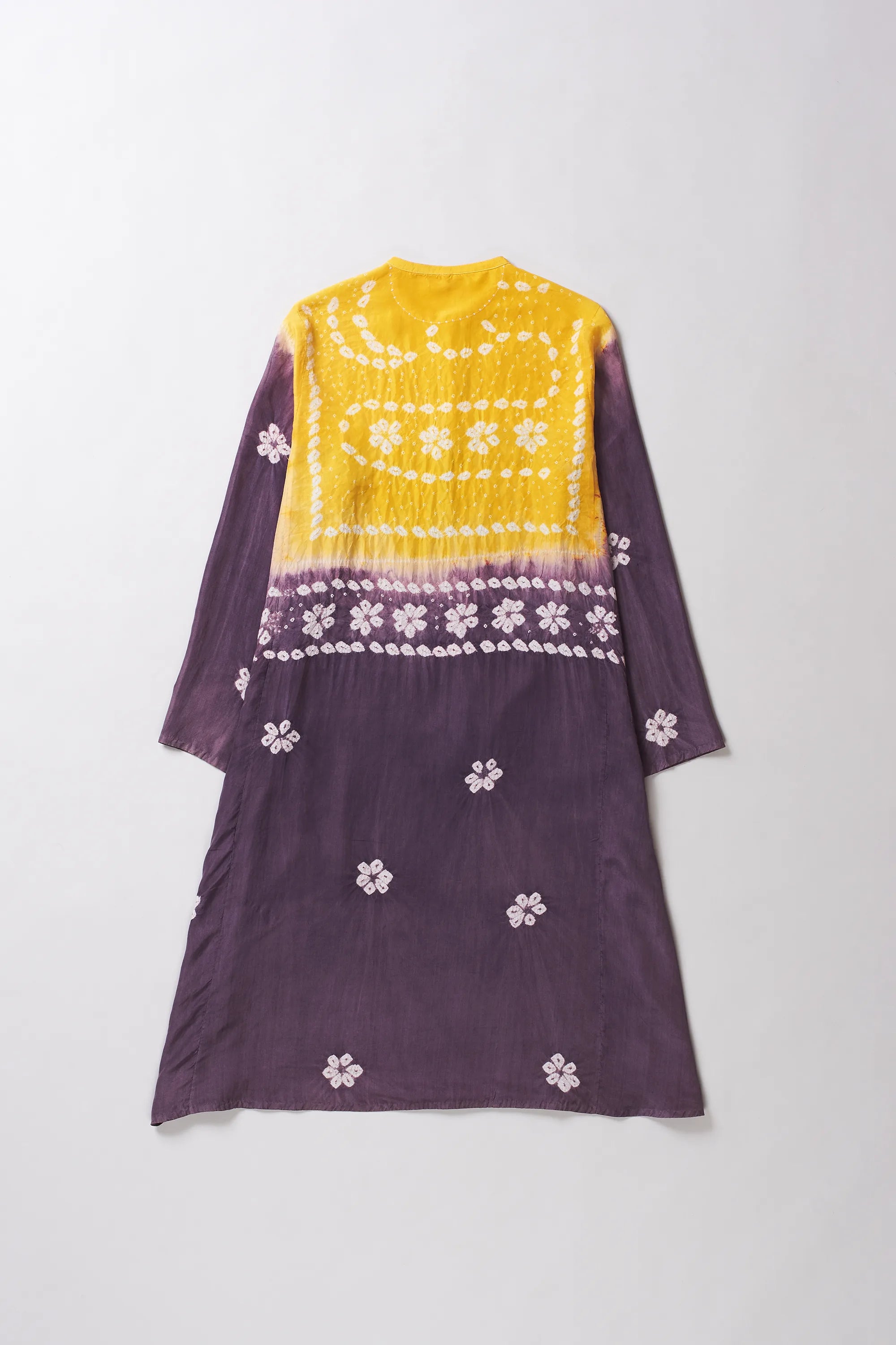 Shibori Silk Dress