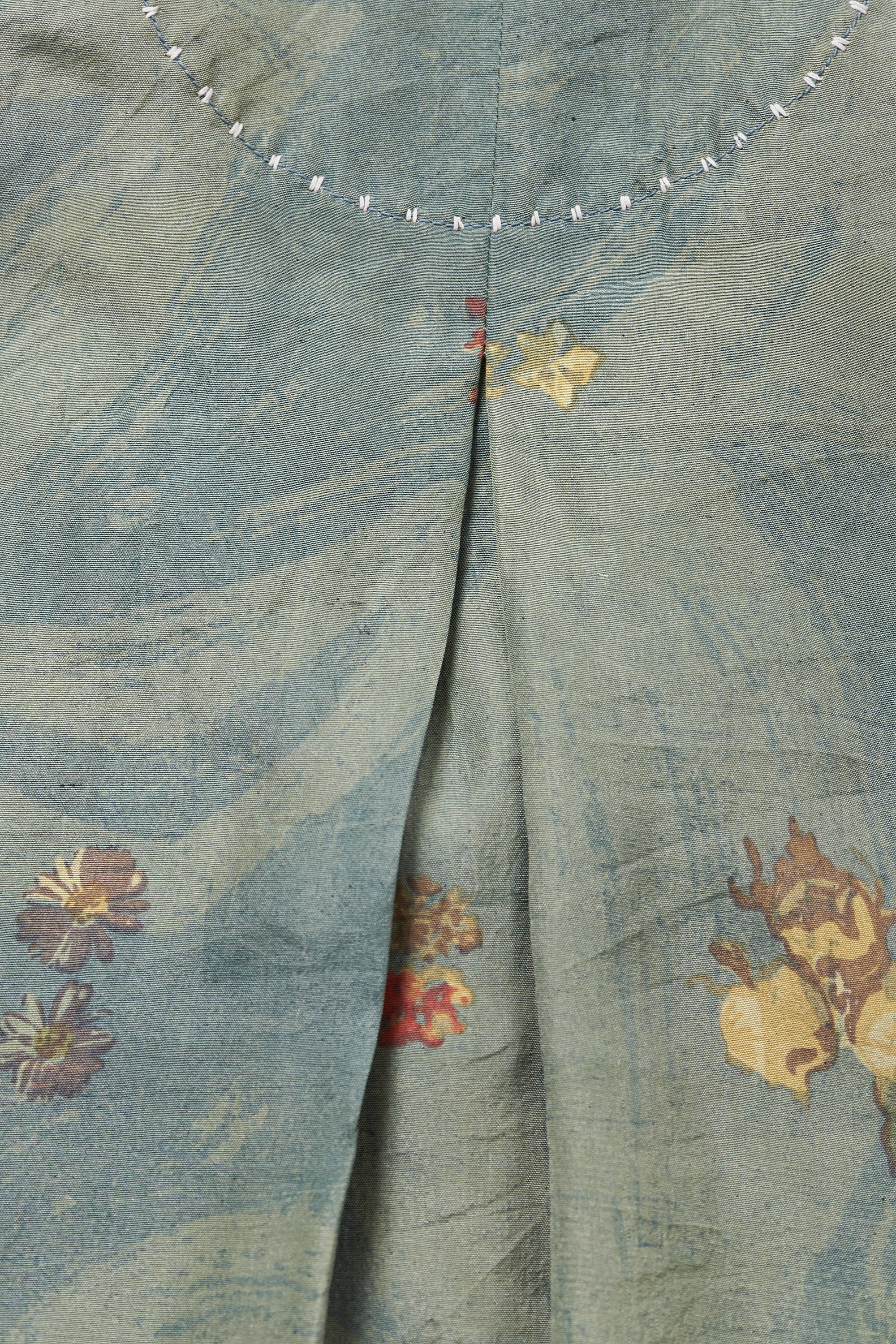 LEAF GREEN SILK BLEND DRESS