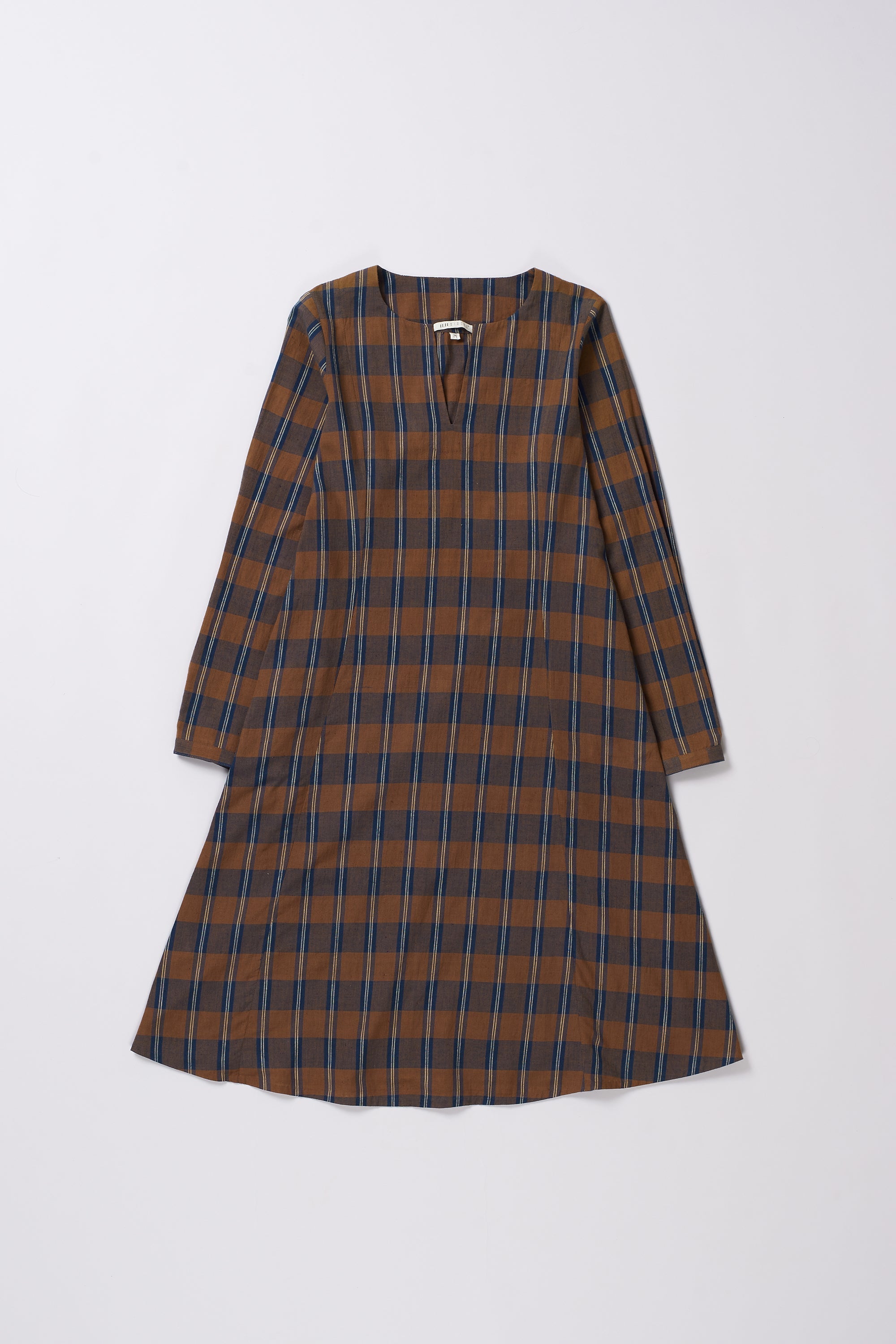 MULTI COLOUR YARN DYED DRESS