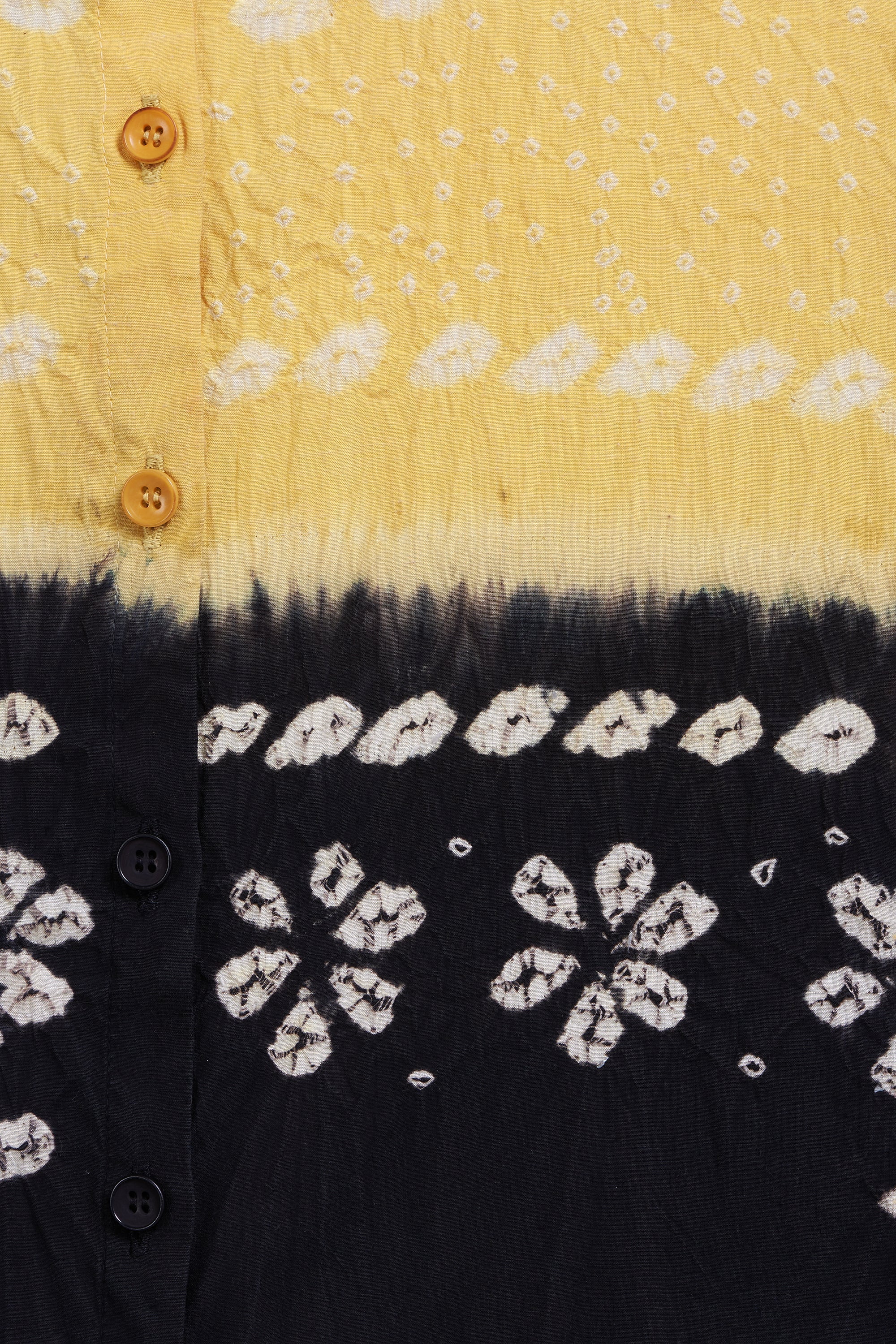 MULTI COLOURED SILK DRESS WITH BANDHANI