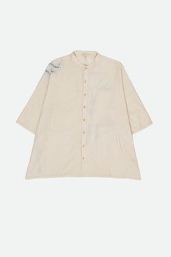 RELAXED FIT SHIRT WITH SHIBORI