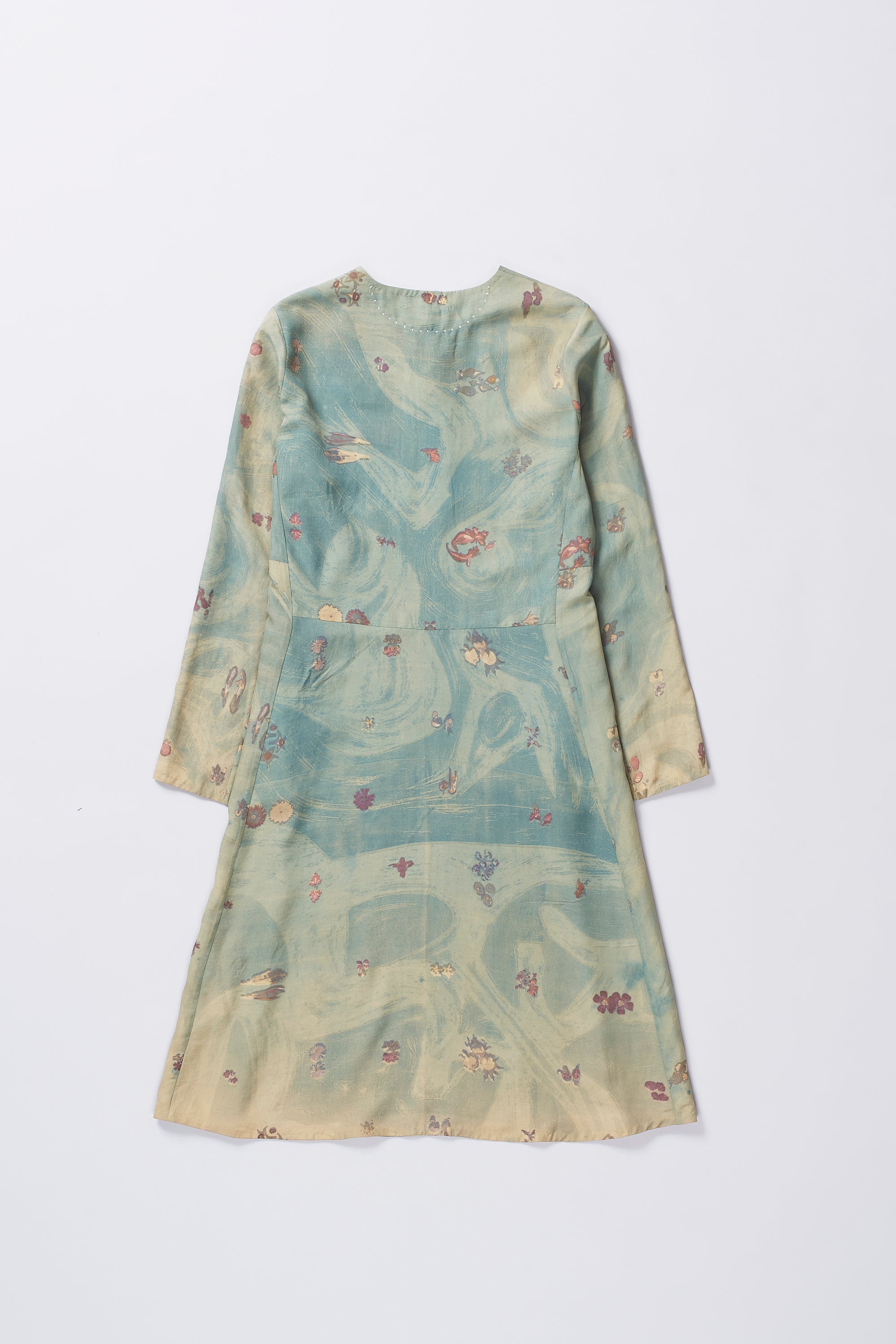 LEAF GREEN WOMEN DRESS
