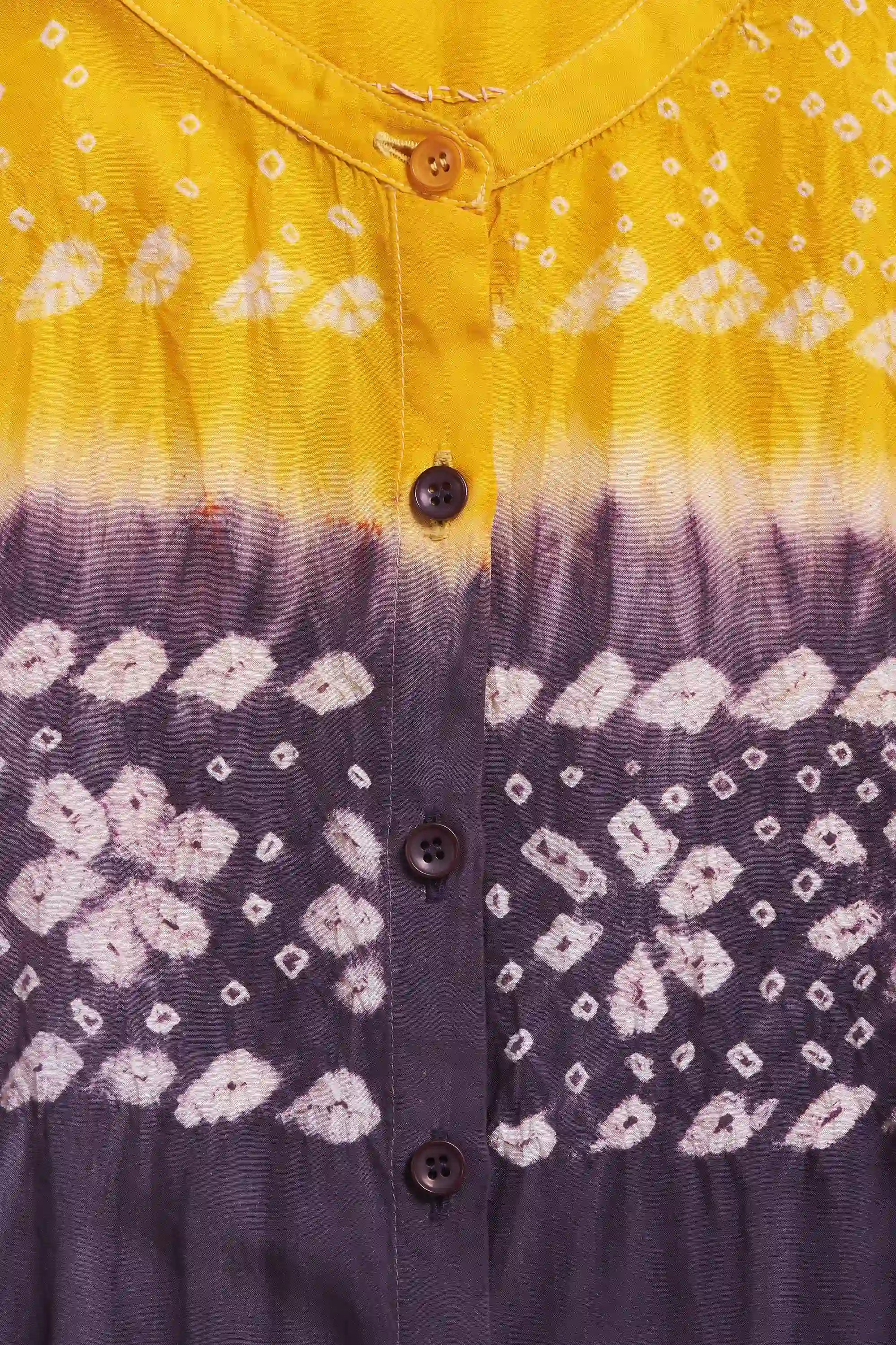 Multi Colour Shibori Dress