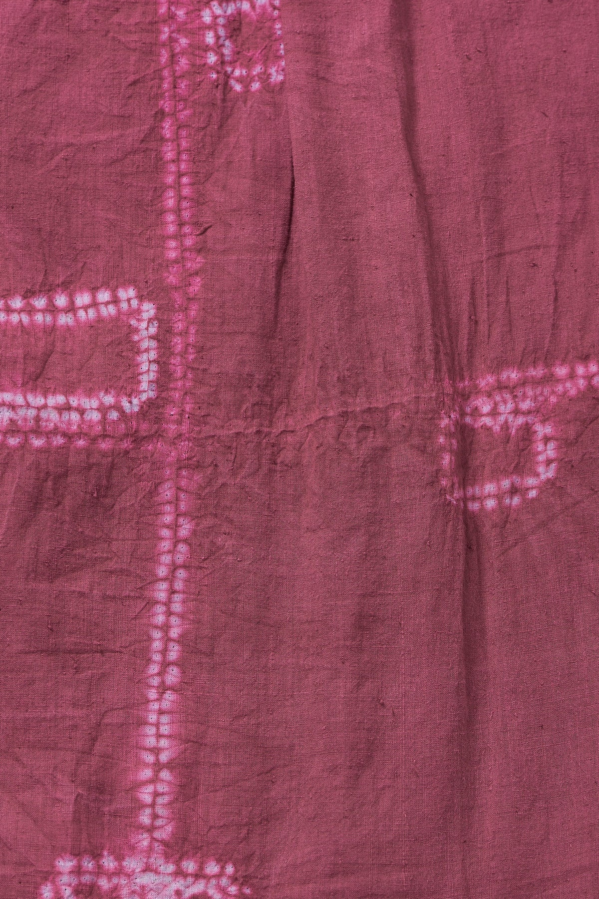 Fine Cotton Shirt Speckled with Shibori