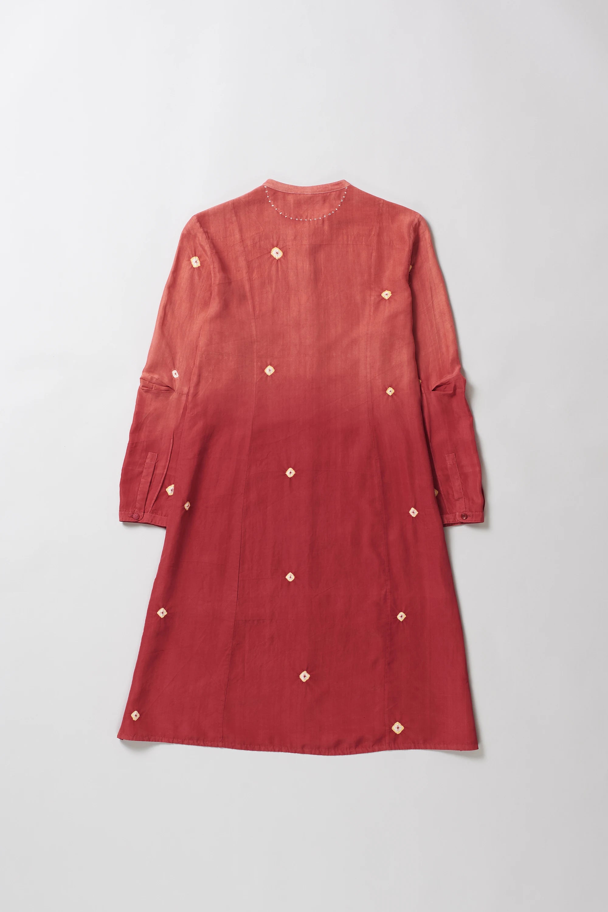 Hibiscus Multicolor Silk Dress